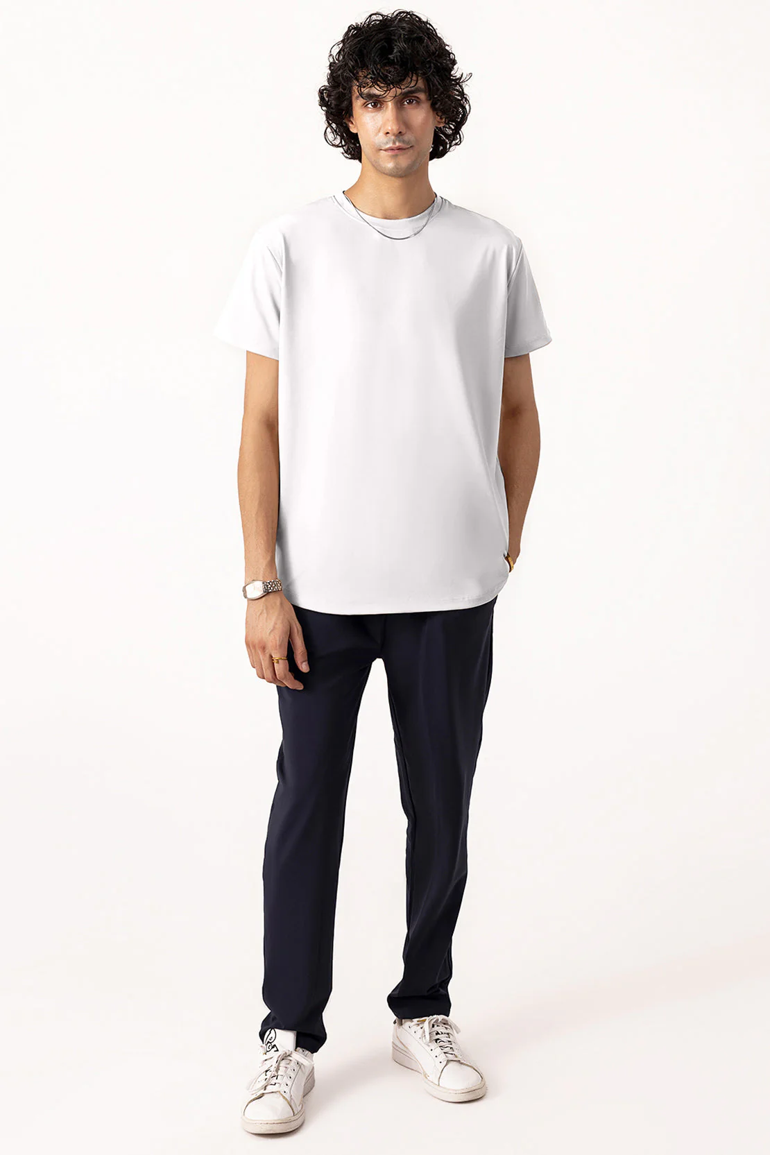 Boxy Crewneck Tee Shirt