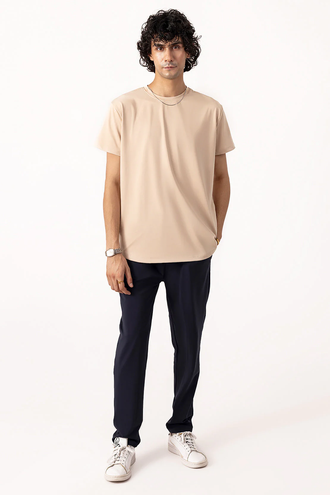 Boxy Crewneck Tee Shirt