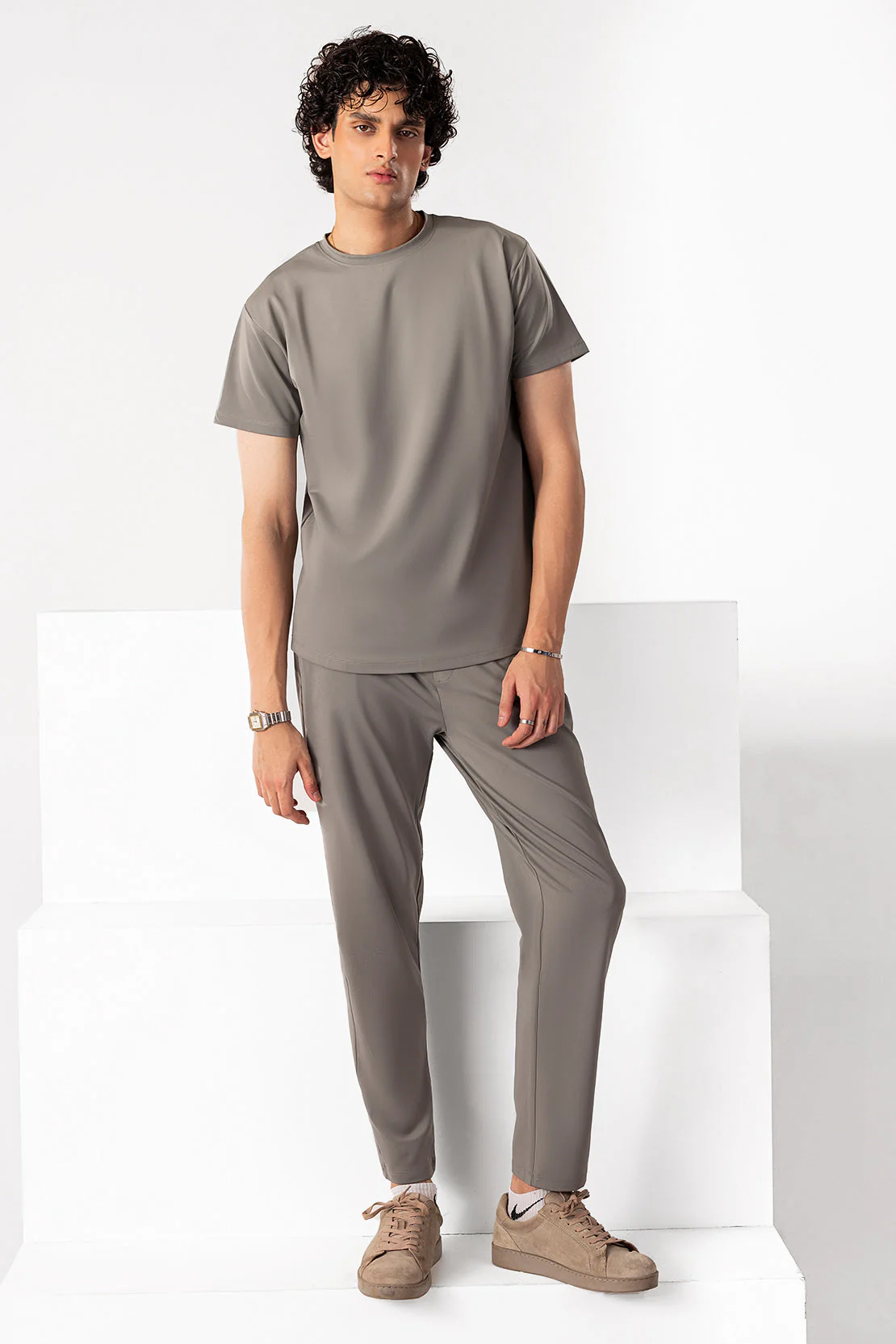Boxy Crewneck Tee Shirt