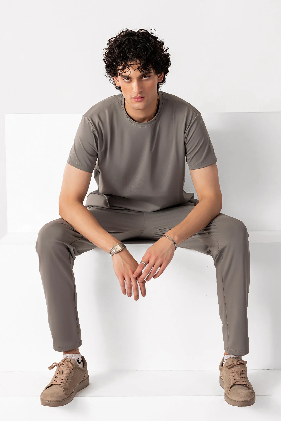 Boxy Crewneck Tee Shirt - Image 2