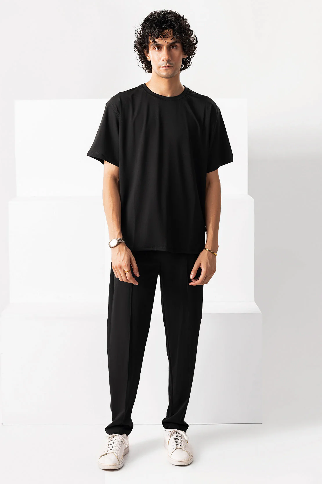 Boxy Crewneck Tee Shirt