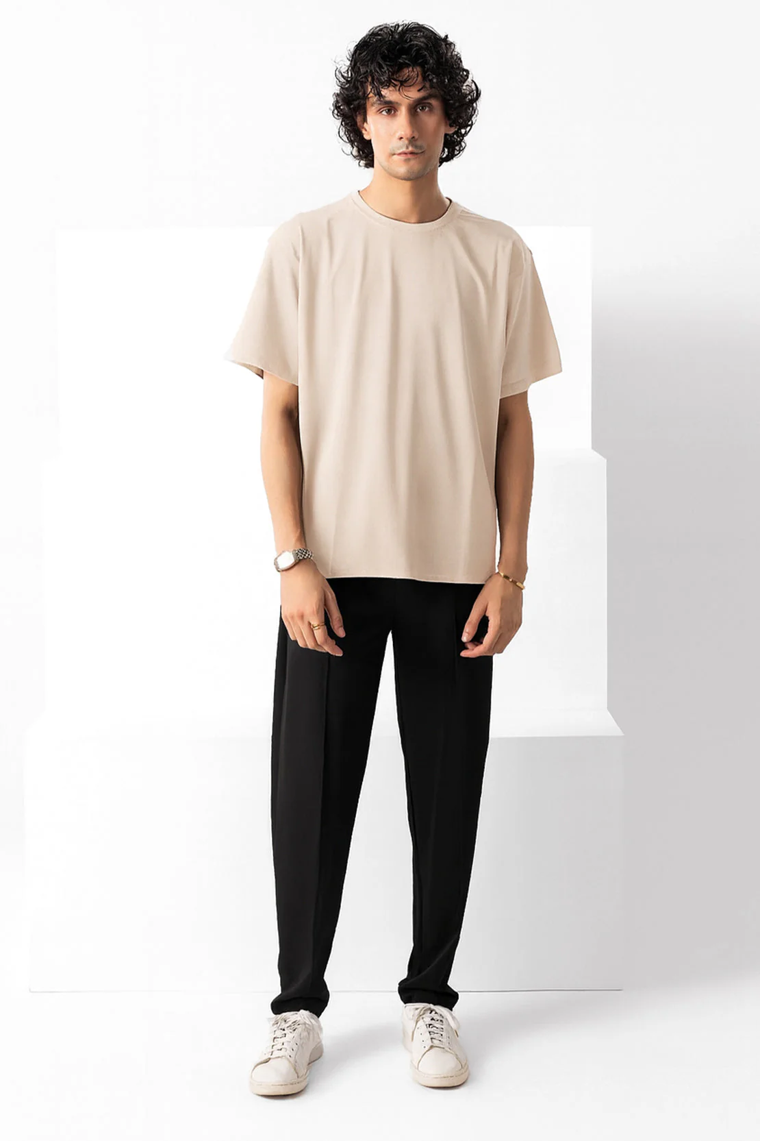 Boxy Crewneck Tee Shirt