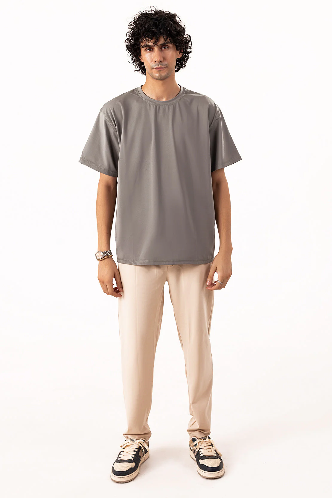 Boxy Crewneck Tee Shirt