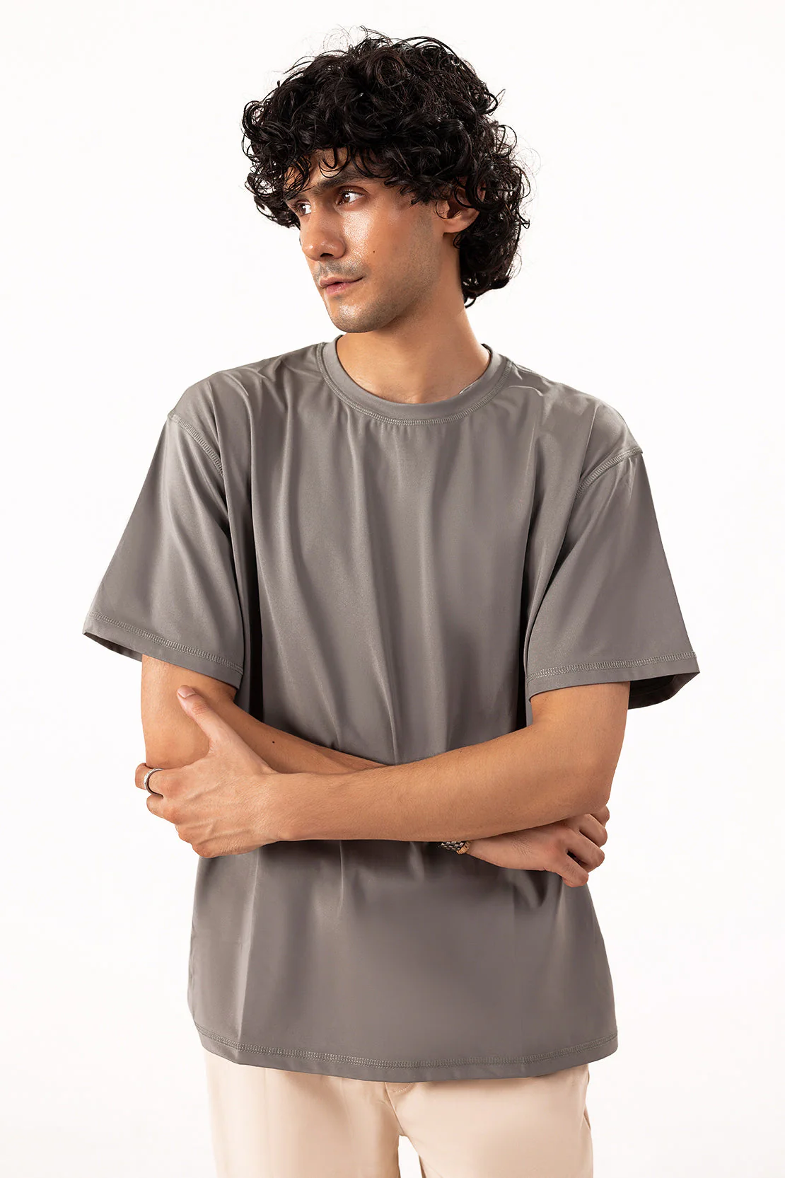 Boxy Crewneck Tee Shirt - Image 2