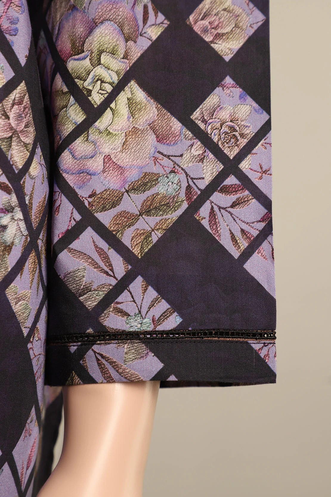 Printed Cambric Stitched Shirt - Image 4