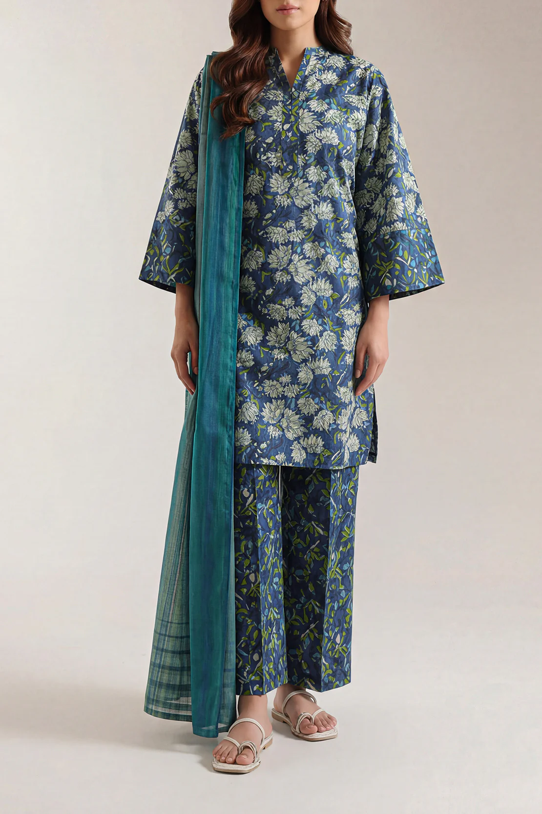 Cotton Jacquard Dupatta - Image 3