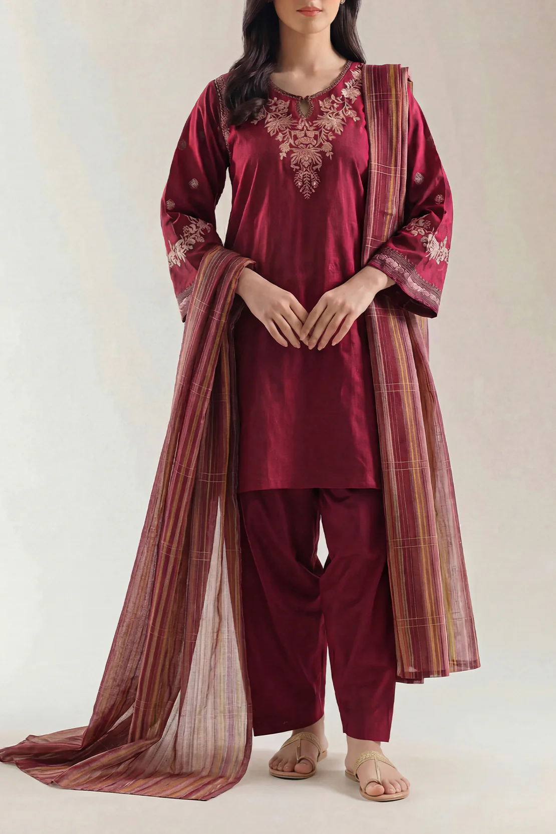 Cotton Jacquard Dupatta