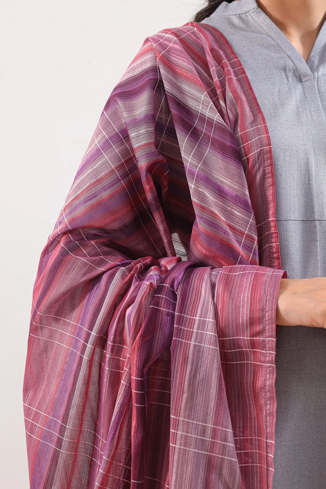 Cotton Jacquard Dupatta - Image 3