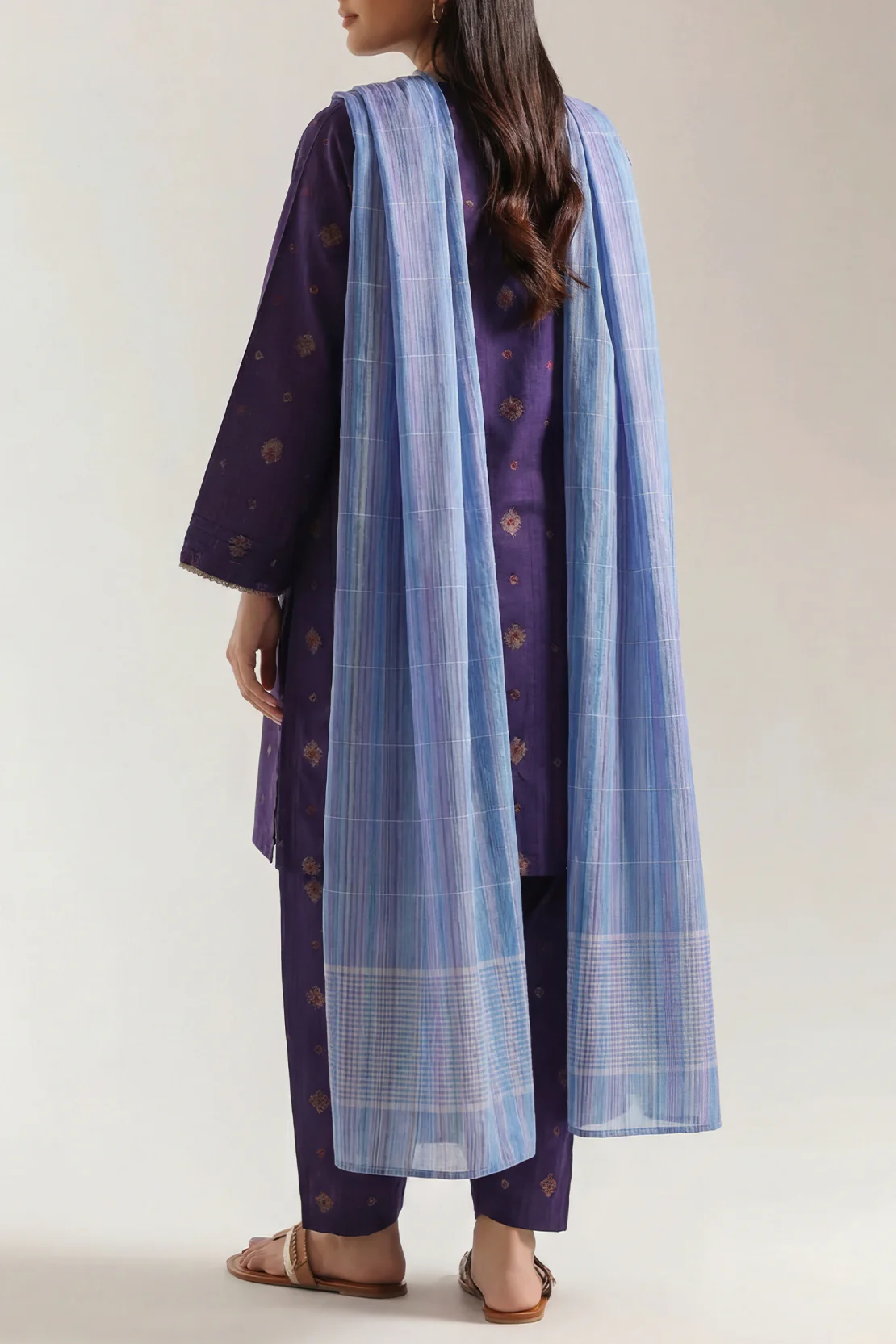 Cotton Jacquard Dupatta - Image 4