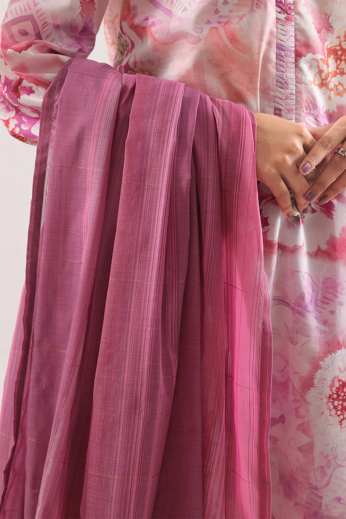 Cotton Jacquard Dupatta - Image 3
