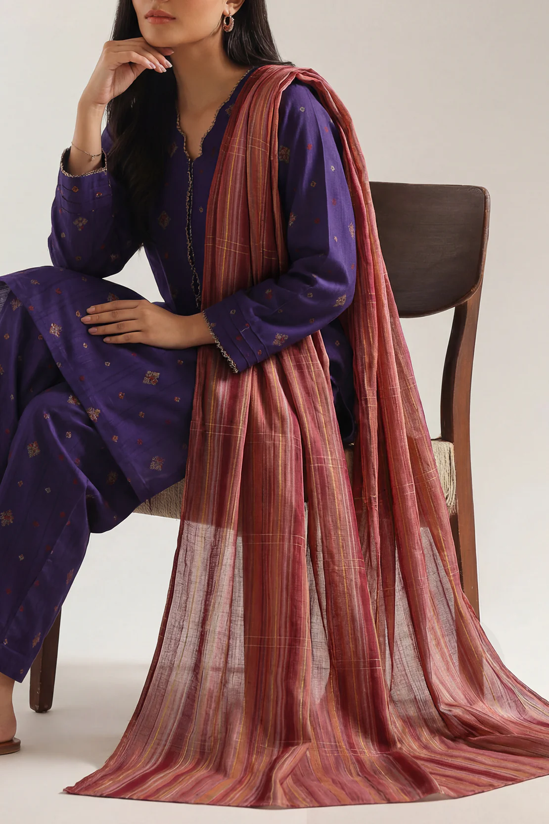 Cotton Jacquard Dupatta