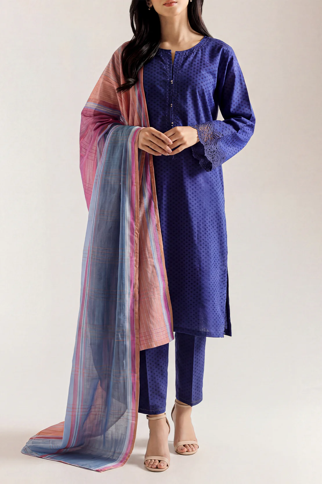 Cotton Jacquard Dupatta