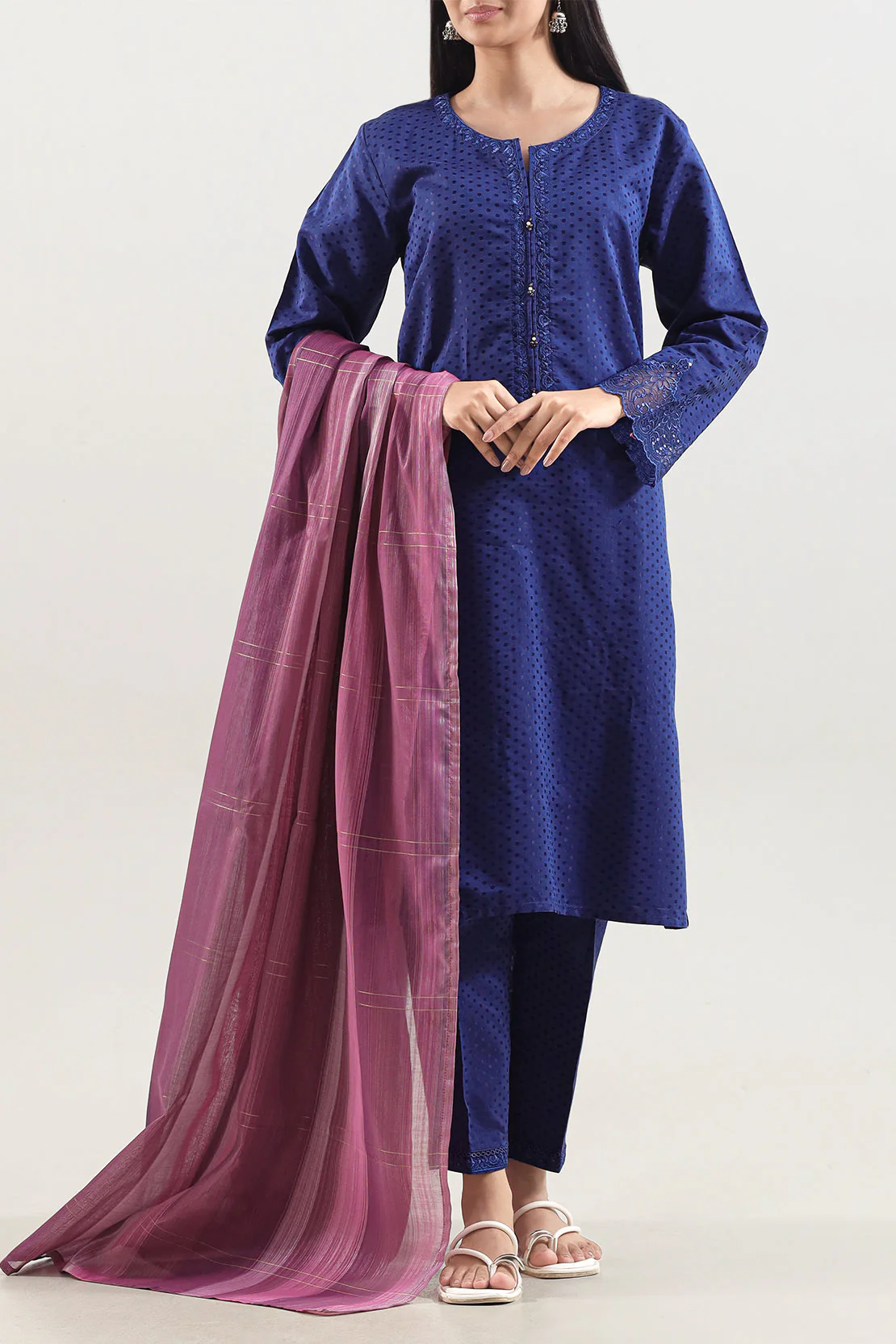Cotton Jacquard Dupatta