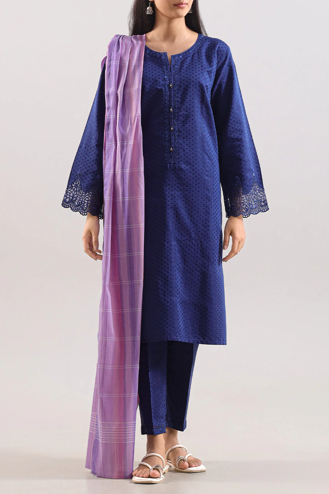 Cotton Jacquard Dupatta