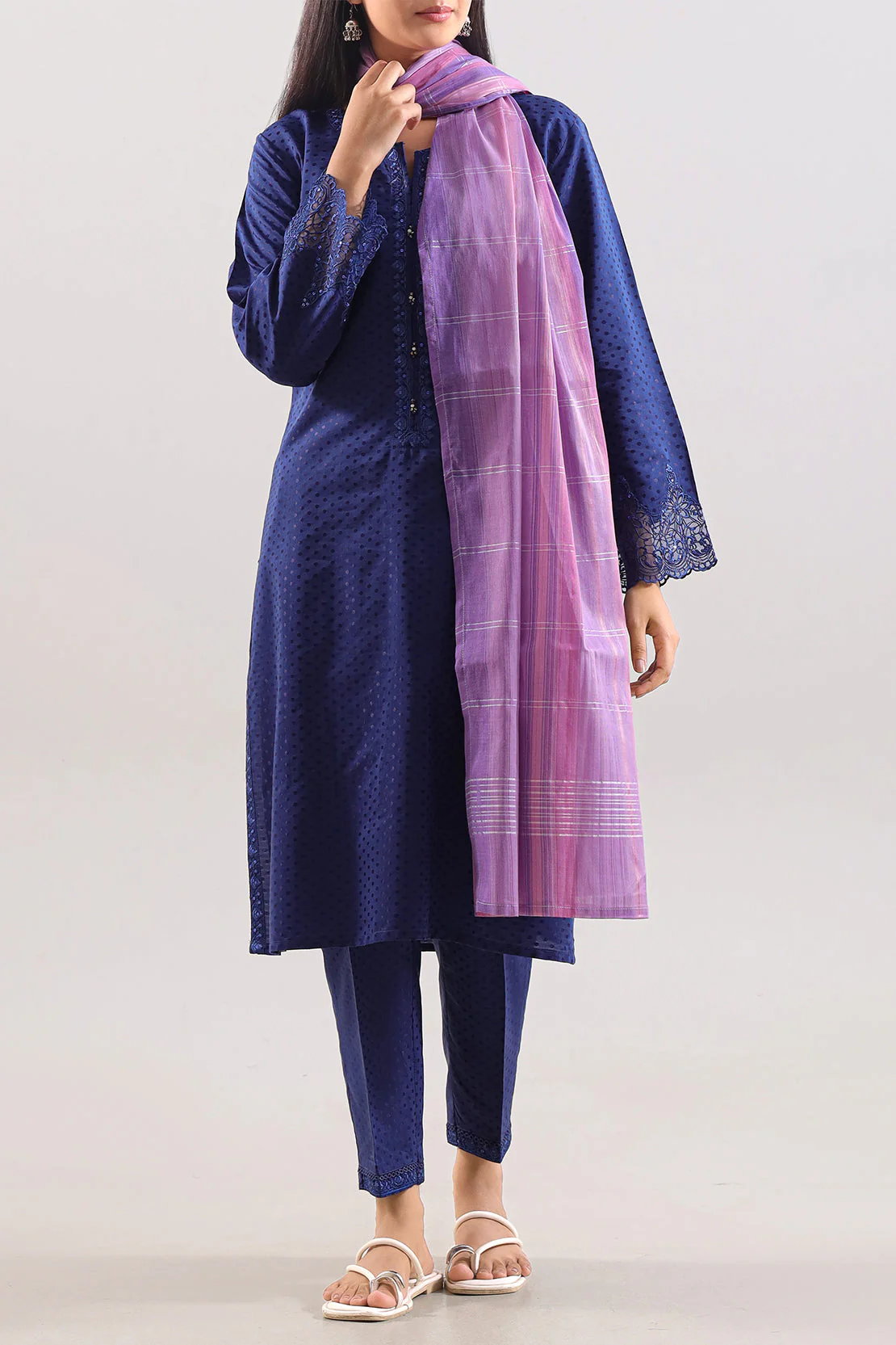 Cotton Jacquard Dupatta