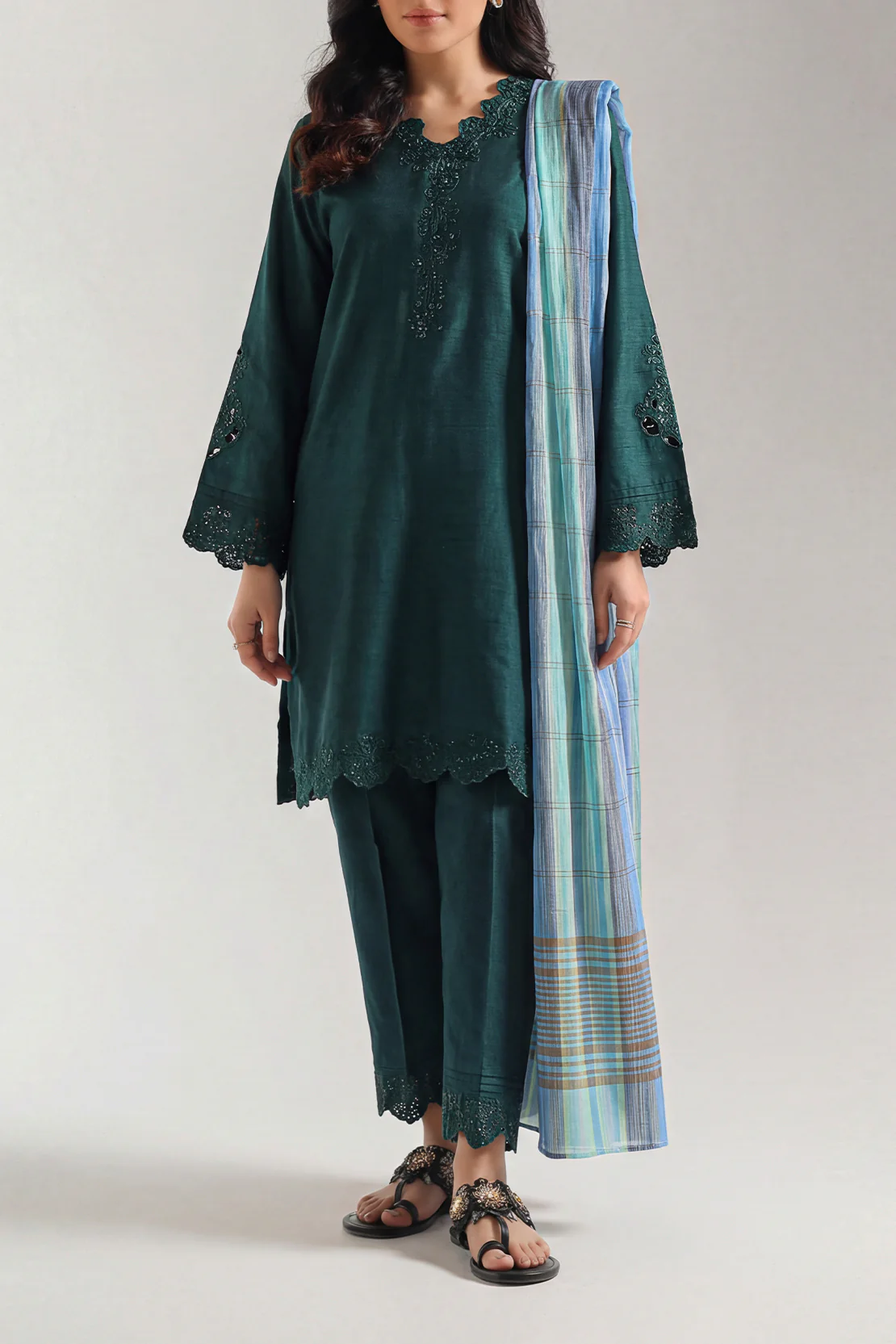 Cotton Jacquard Dupatta