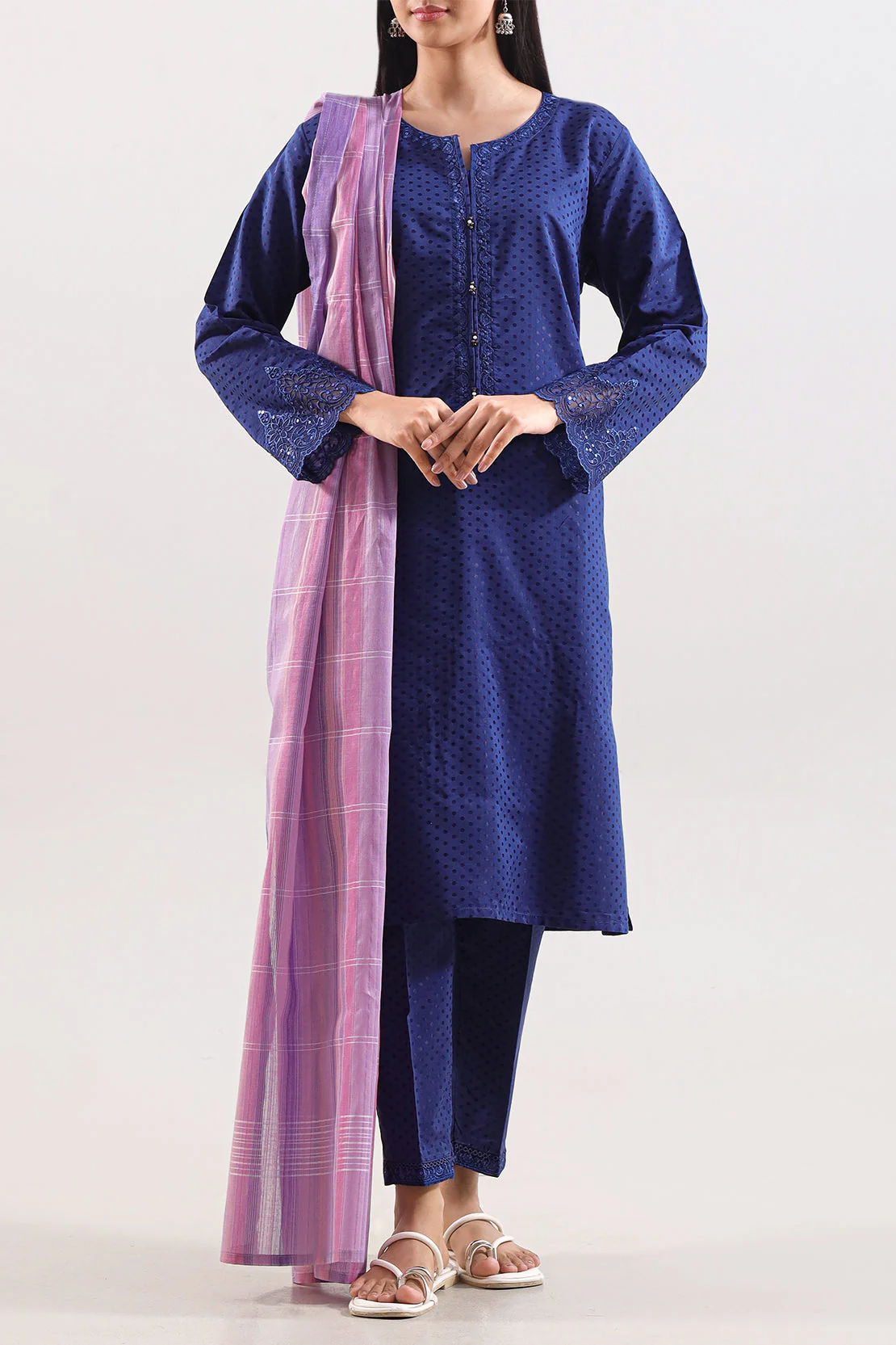 Cotton Jacquard Dupatta