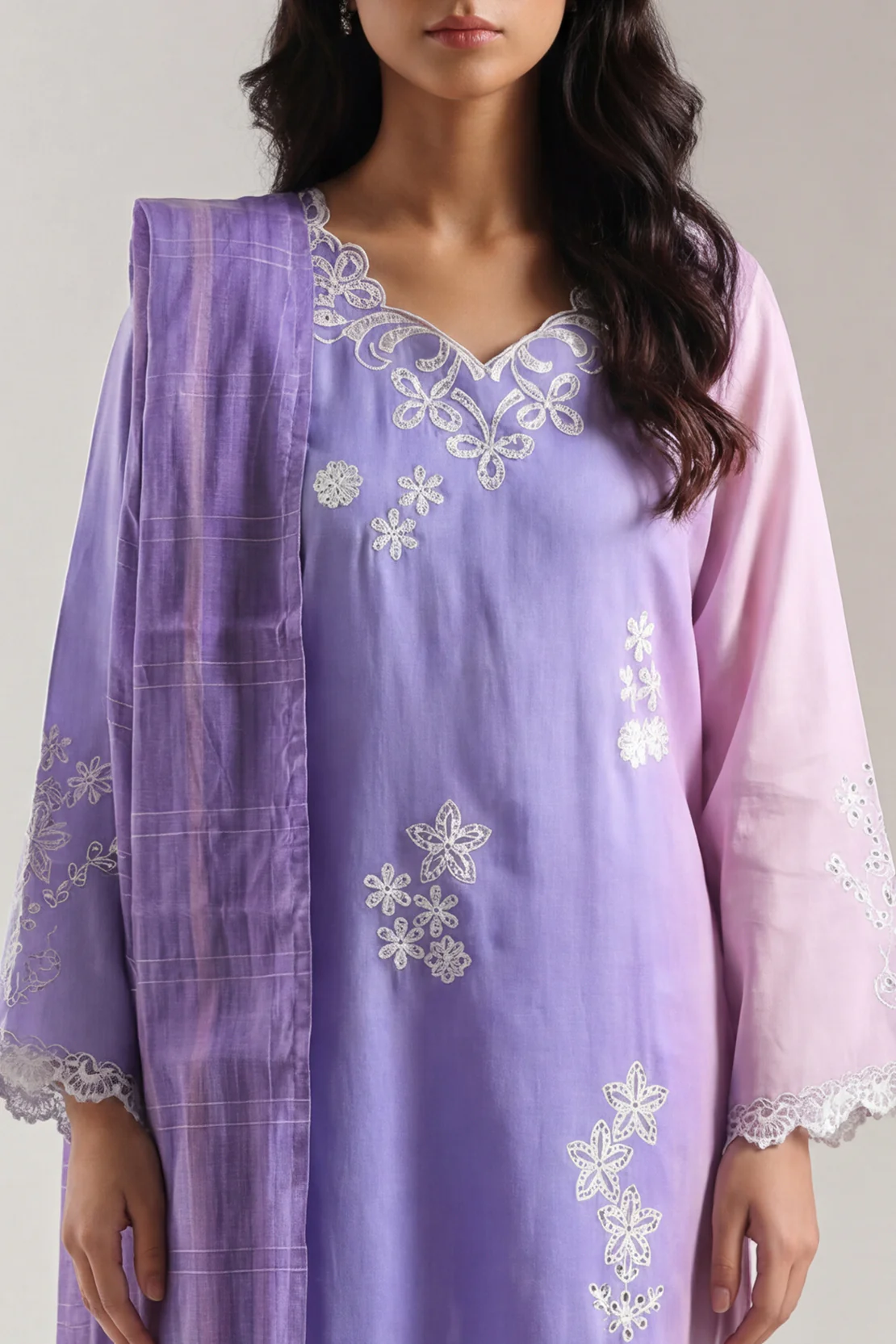 Cotton Jacquard Dupatta - Image 3