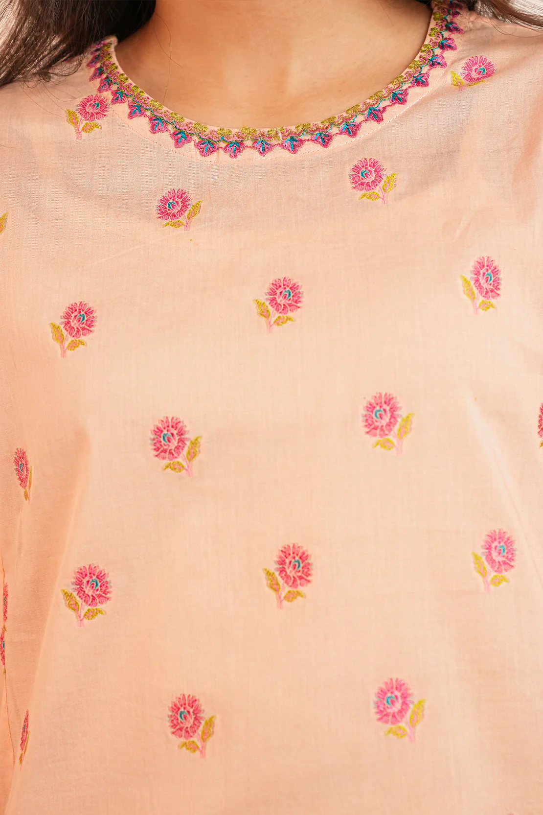 Cotton Jacquard Embroidered Stitched 2 Piece (Shirt/Trouser) - Image 5