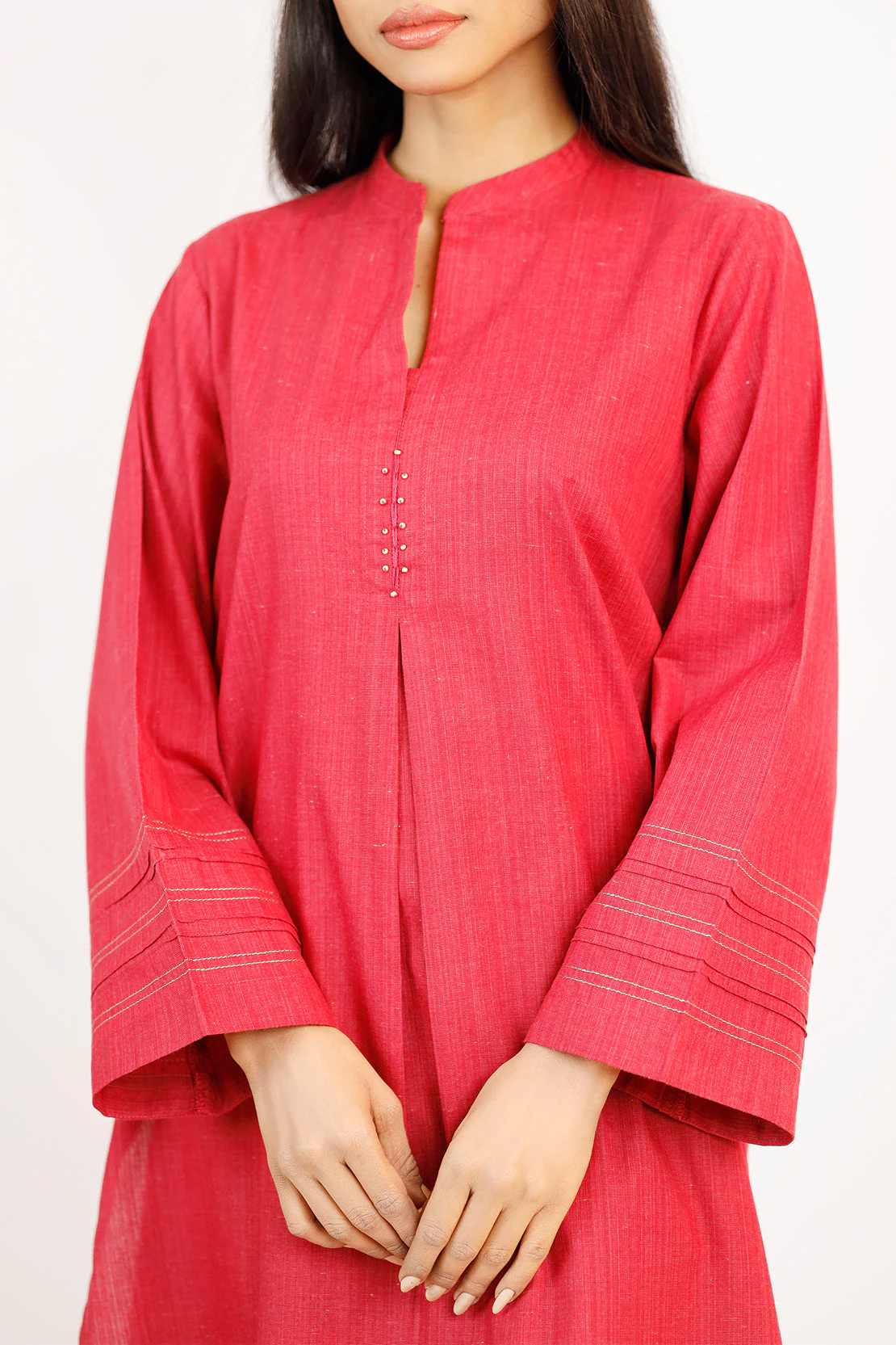 Cotton Jacquard Stitched 2 Piece (Shirt/Trouser) - Image 4
