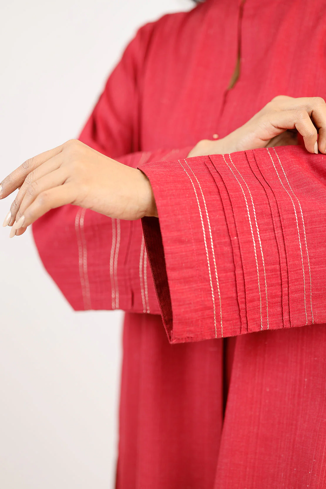 Cotton Jacquard Stitched 2 Piece (Shirt/Trouser) - Image 5