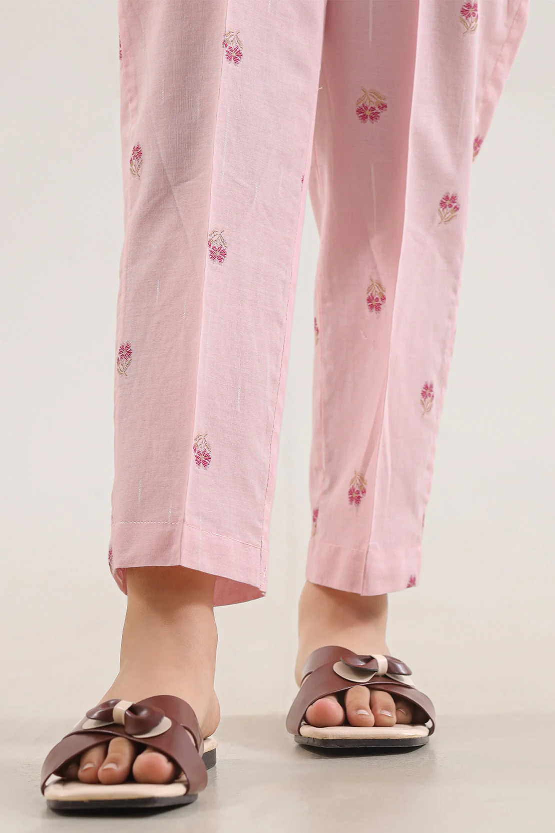 Cotton Jacquard Pant For Kids
