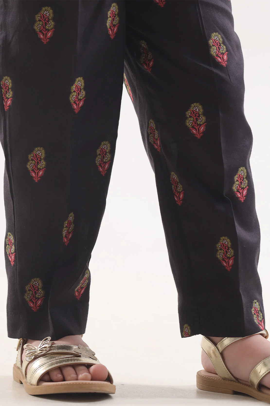Cotton Jacquard Pant For Kids - Image 2