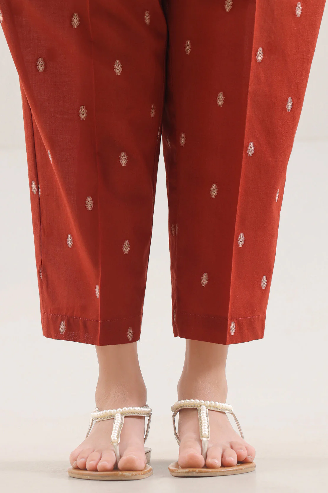 Cotton Jacquard Pant For Kids