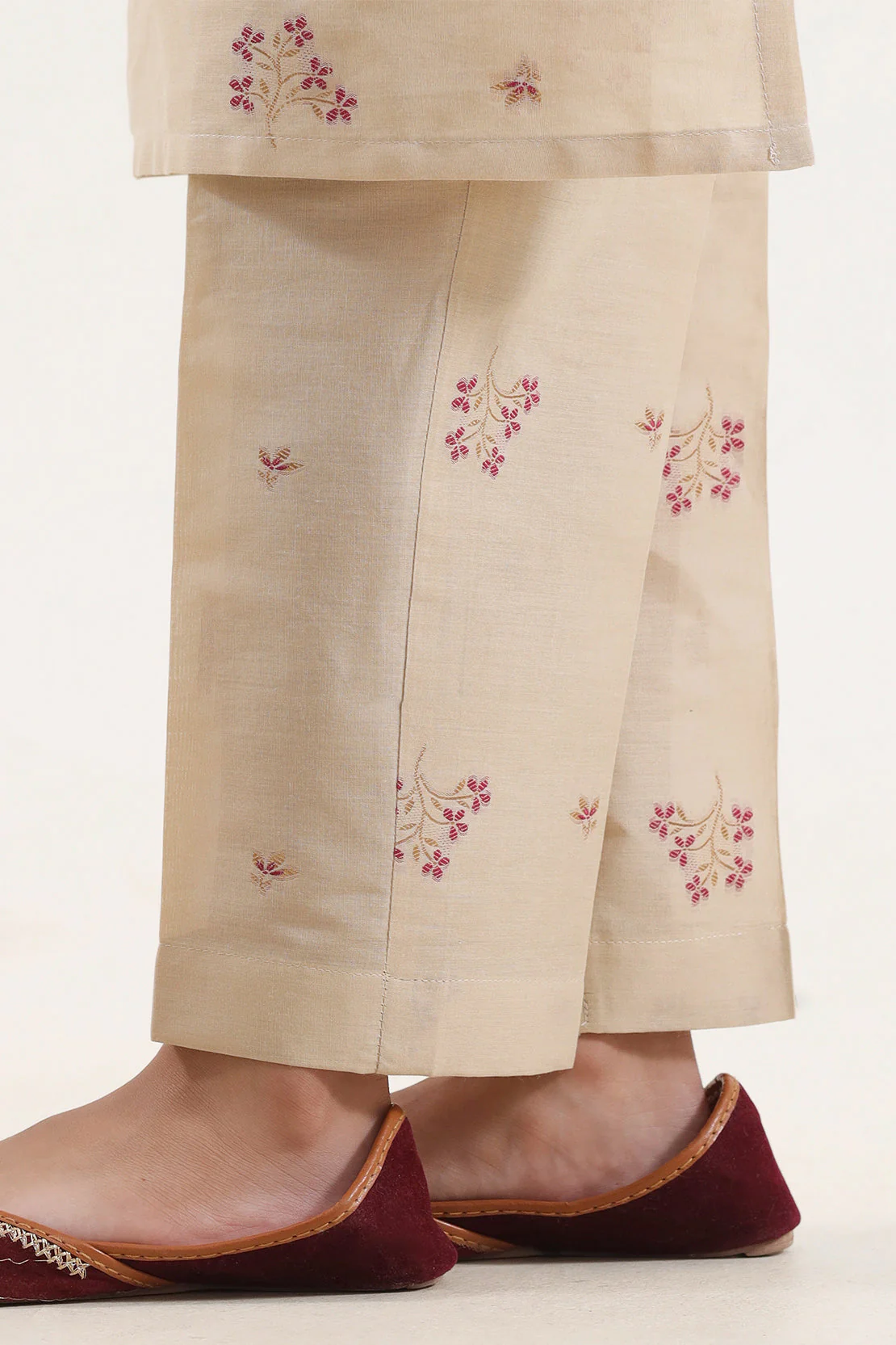 Cotton Jacquard Pant For Kids
