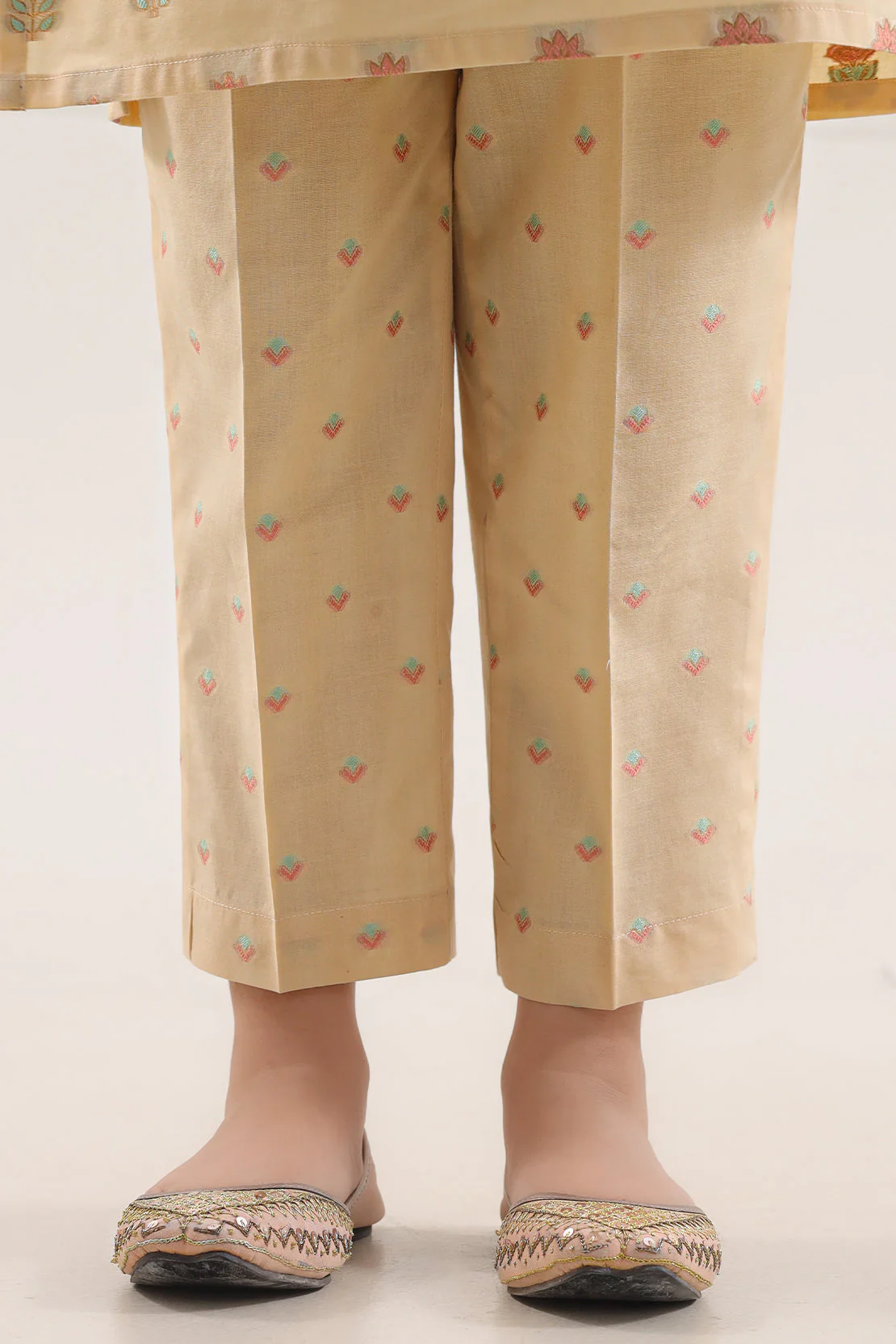 Cotton Jacquard Pant For Kids - Image 2