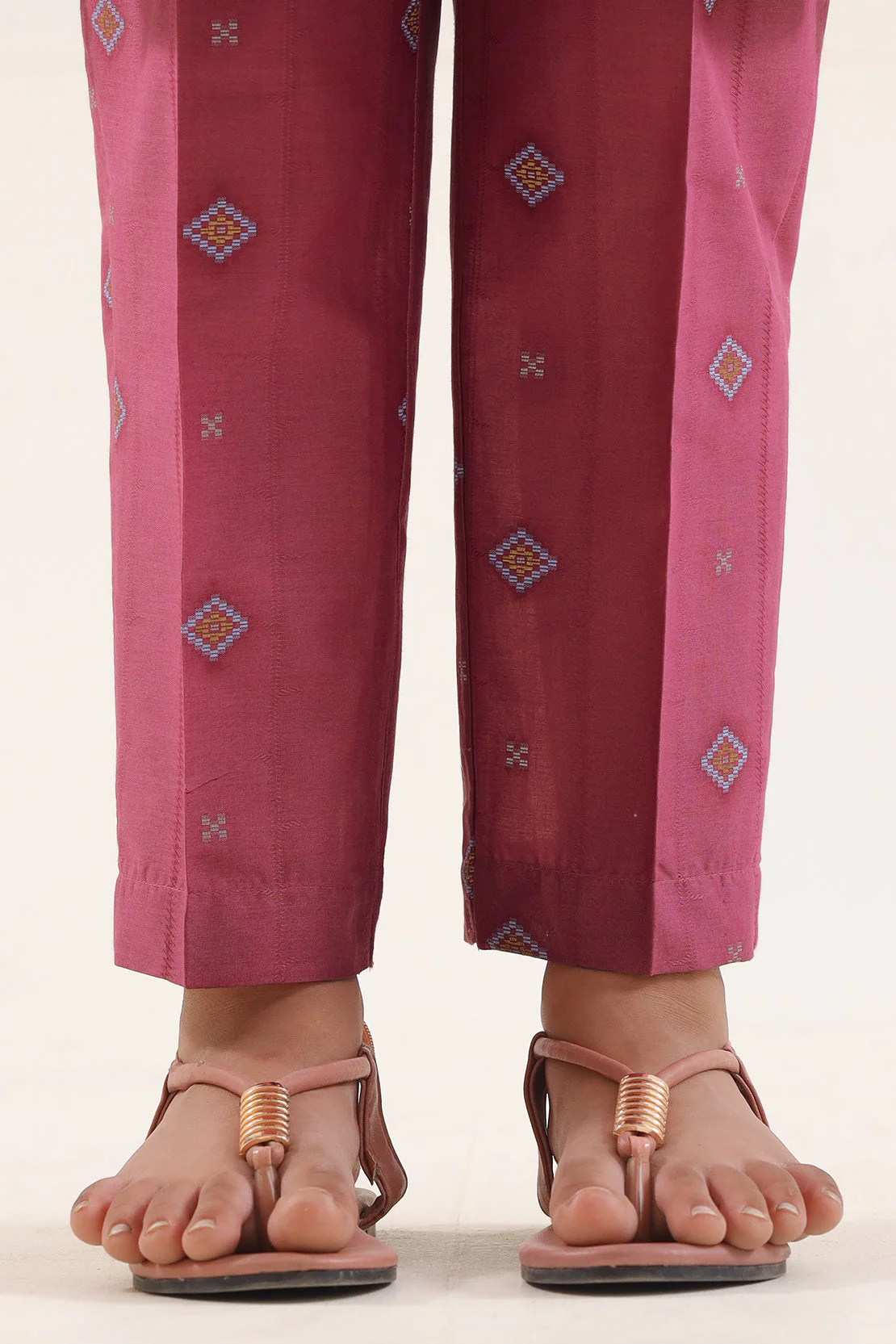 Cotton Jacquard Pant For Kids