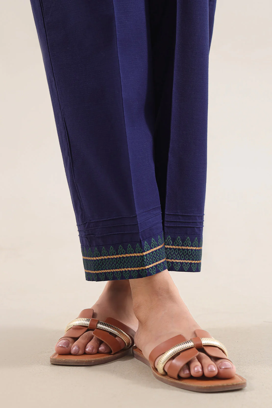 Cotton Jacquard Pant - Image 2