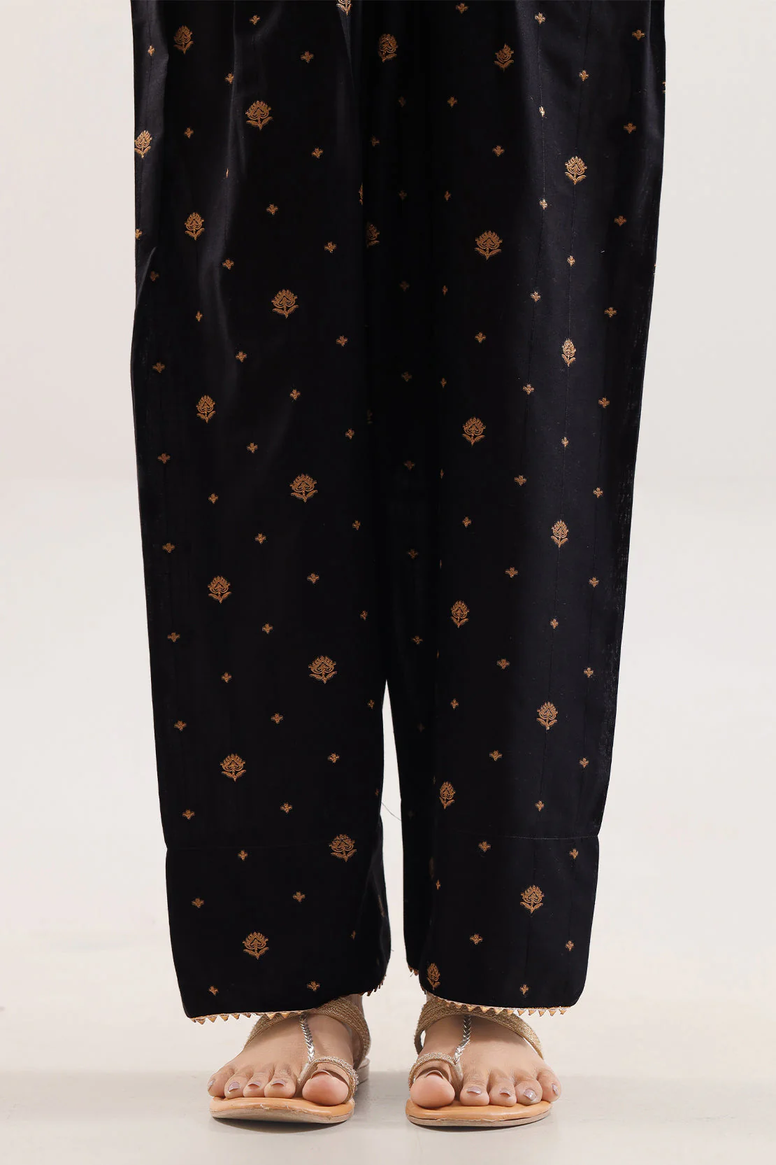 Cotton Jacquard Pant