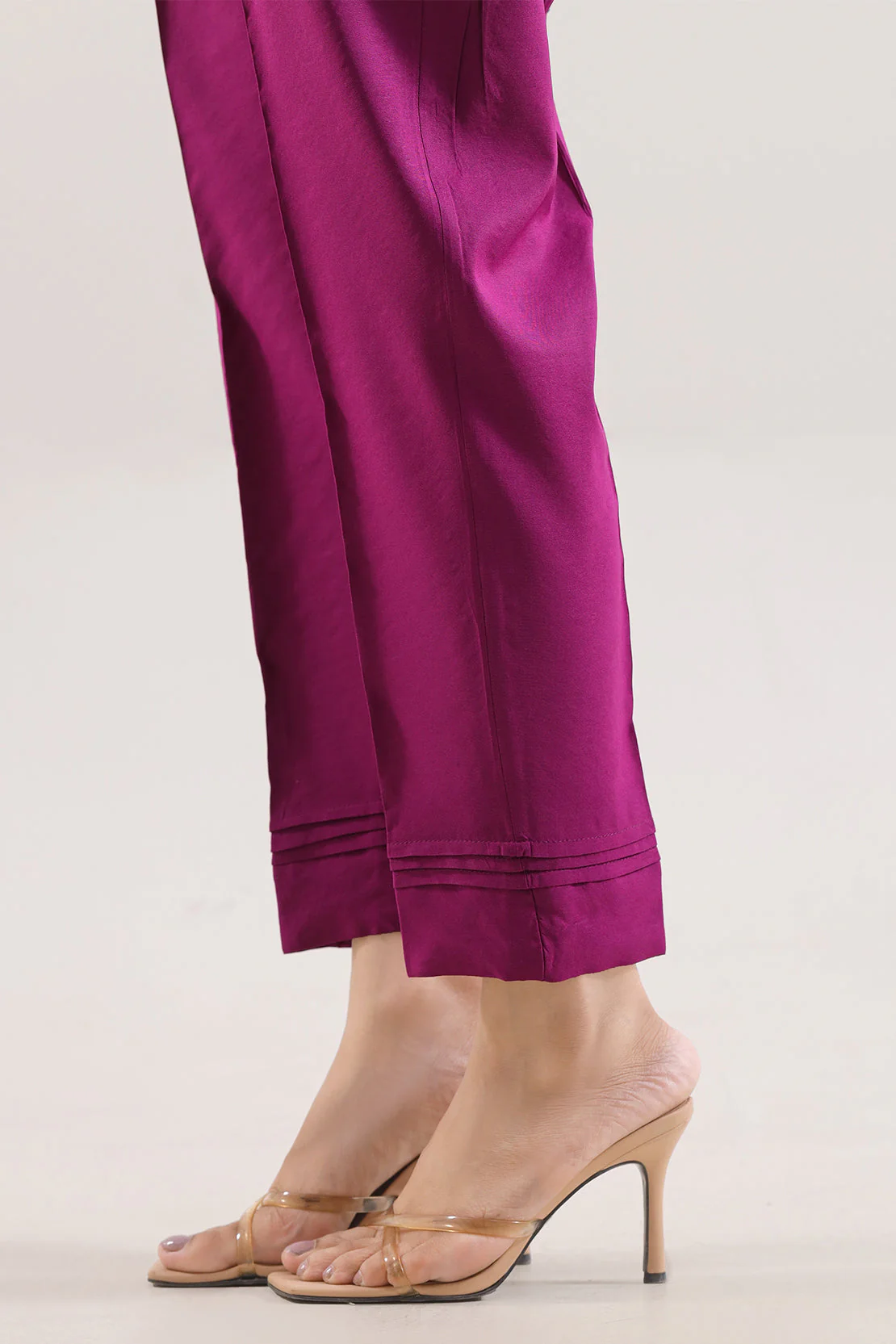 Cotton Jacquard Pants - Image 2
