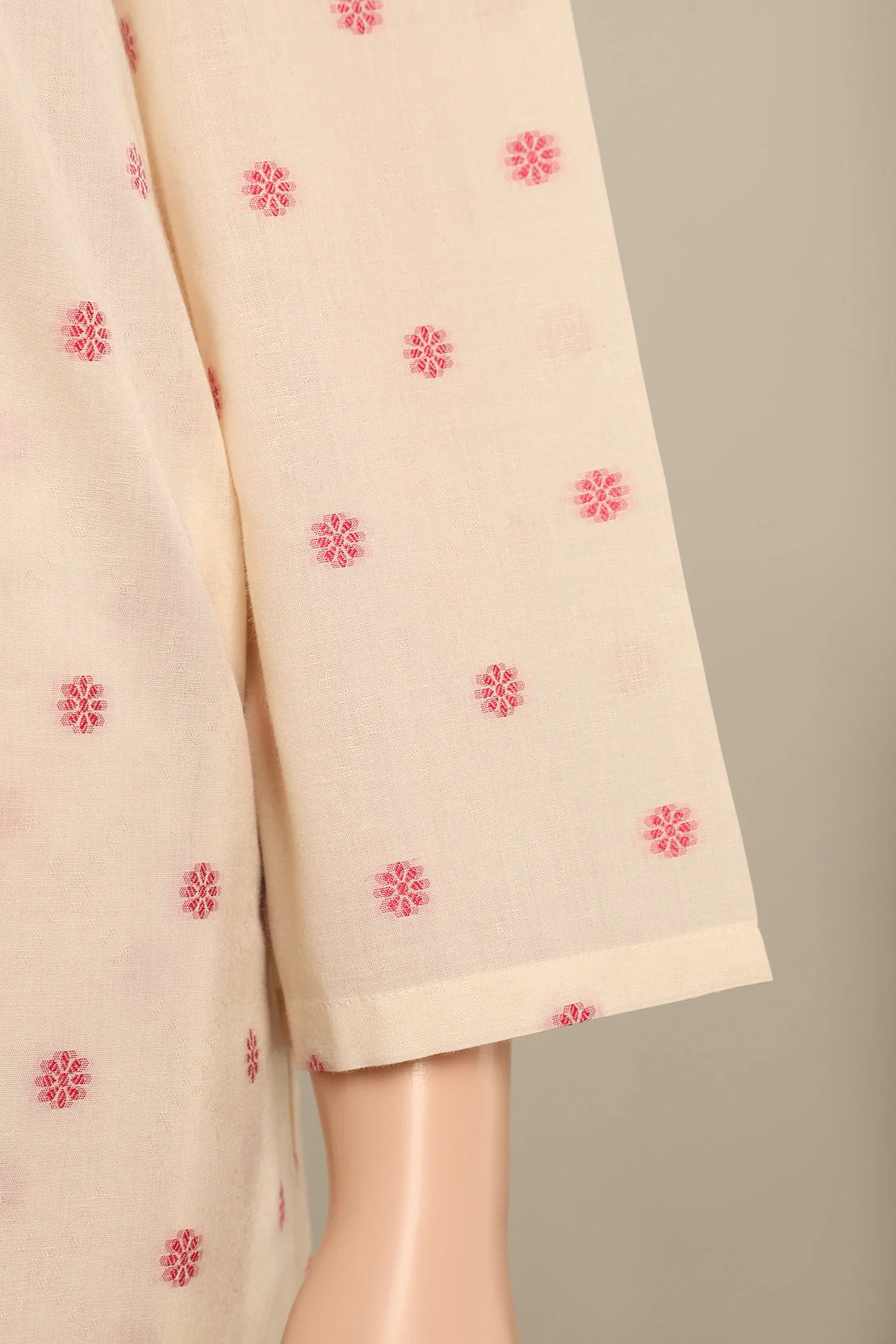 Cotton Jacquard Stitched 2 Piece (Shirt/Trouser) - Image 4