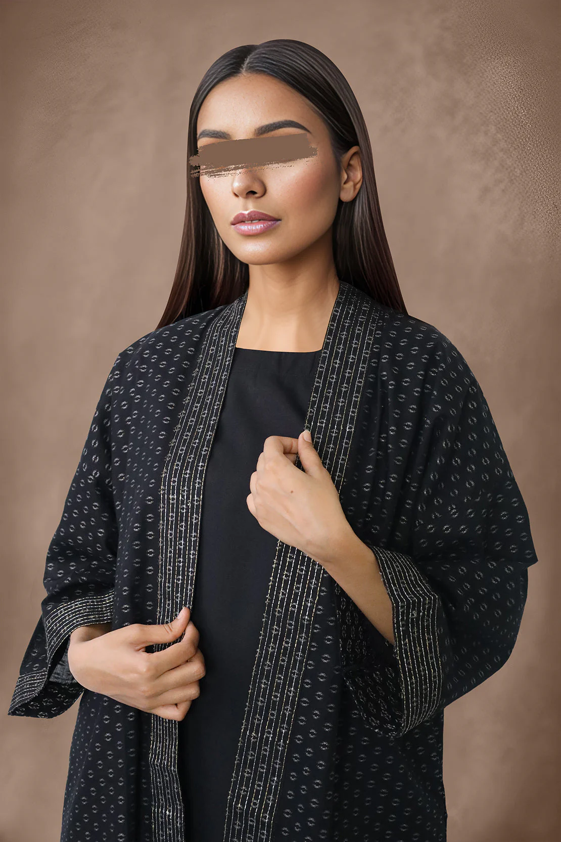 Cotton Jacquard Stitched 2 Piece (Shirt/Trouser) - Image 3