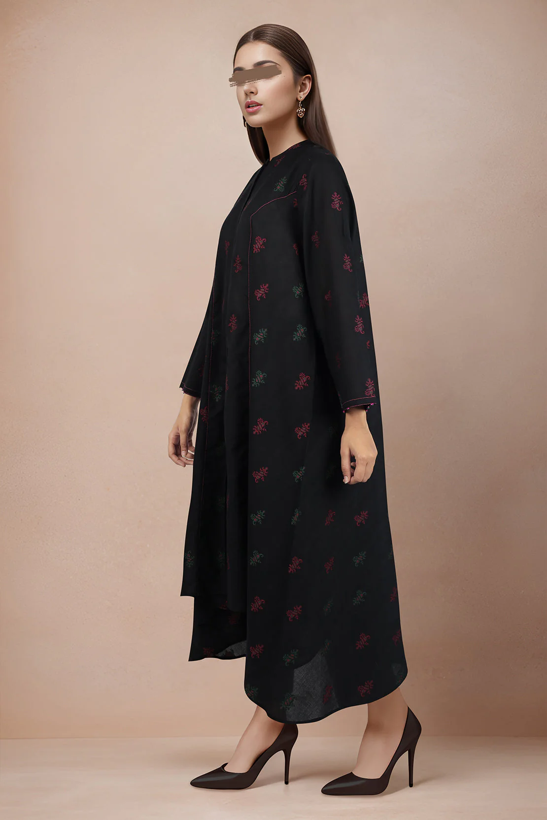 Cotton Jacquard Stitched 2 Piece (Shirt/Trouser) - Image 2