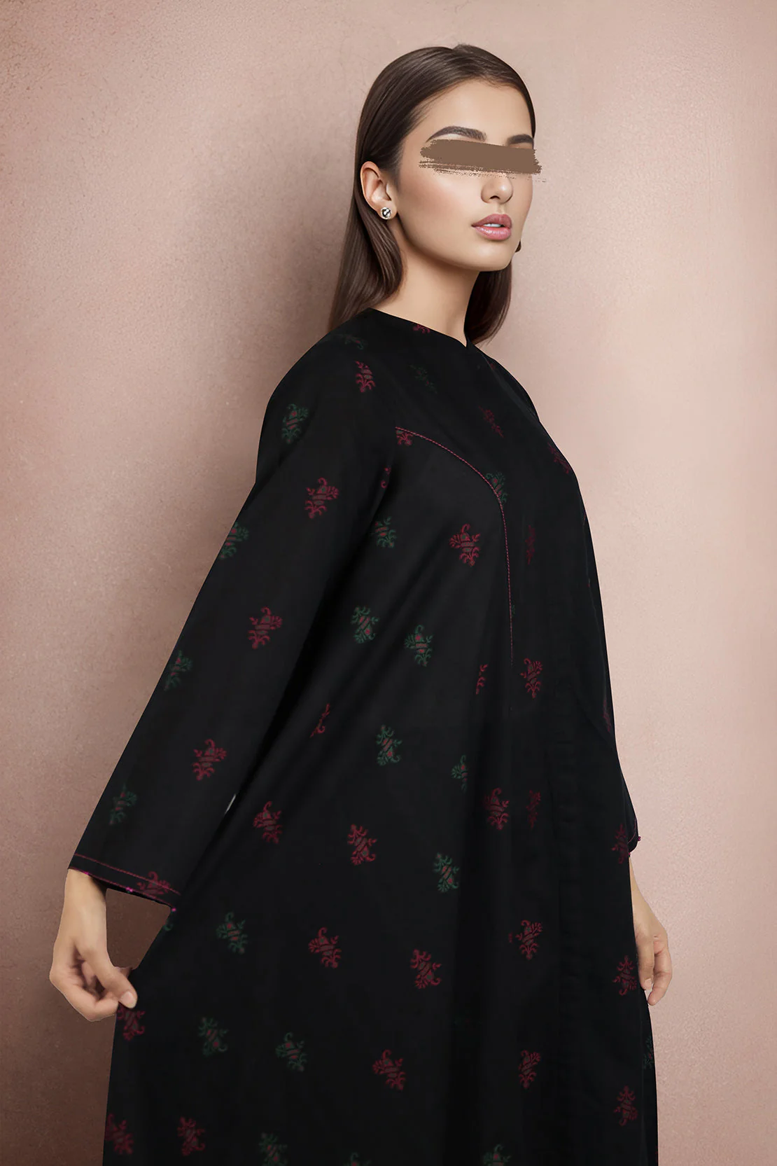 Cotton Jacquard Stitched 2 Piece (Shirt/Trouser) - Image 4