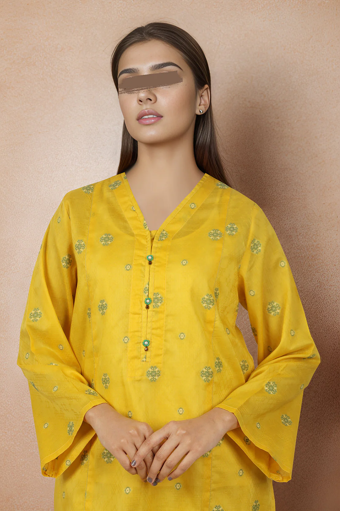 Cotton Jacquard Stitched 2 Piece (Shirt/Trouser) - Image 3
