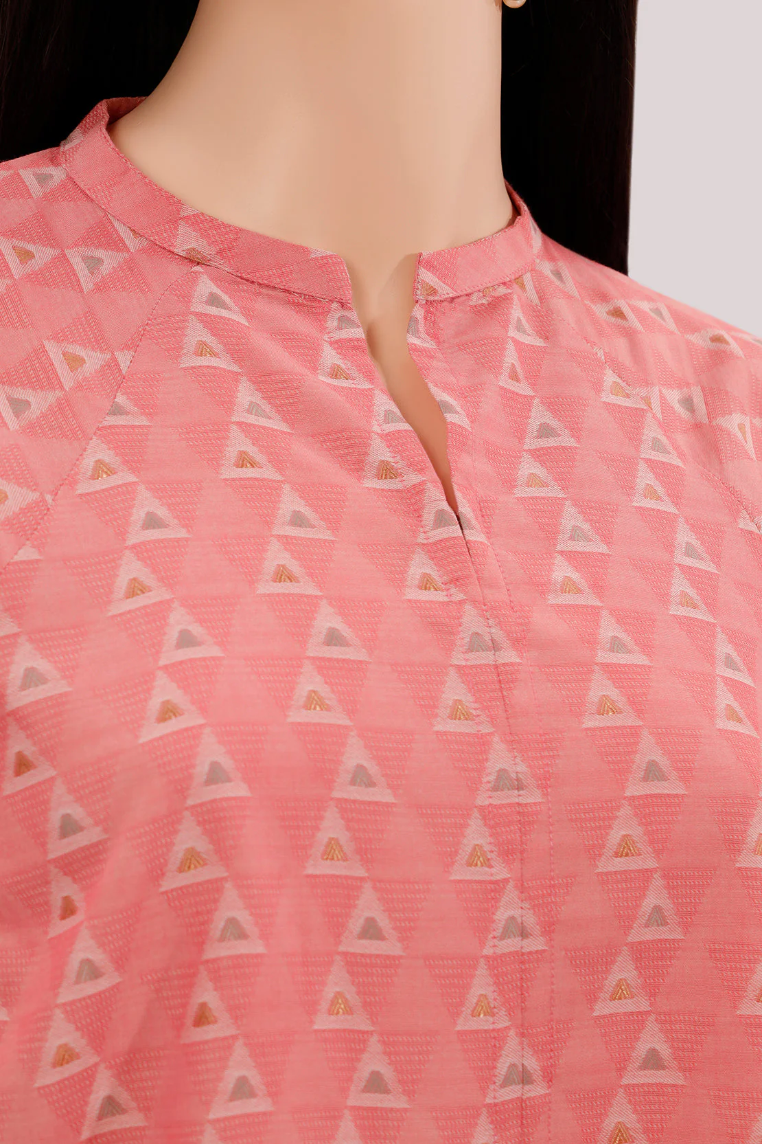 Cotton Jacquard Stitched 2 Piece (Shirt/Trouser) - Image 3