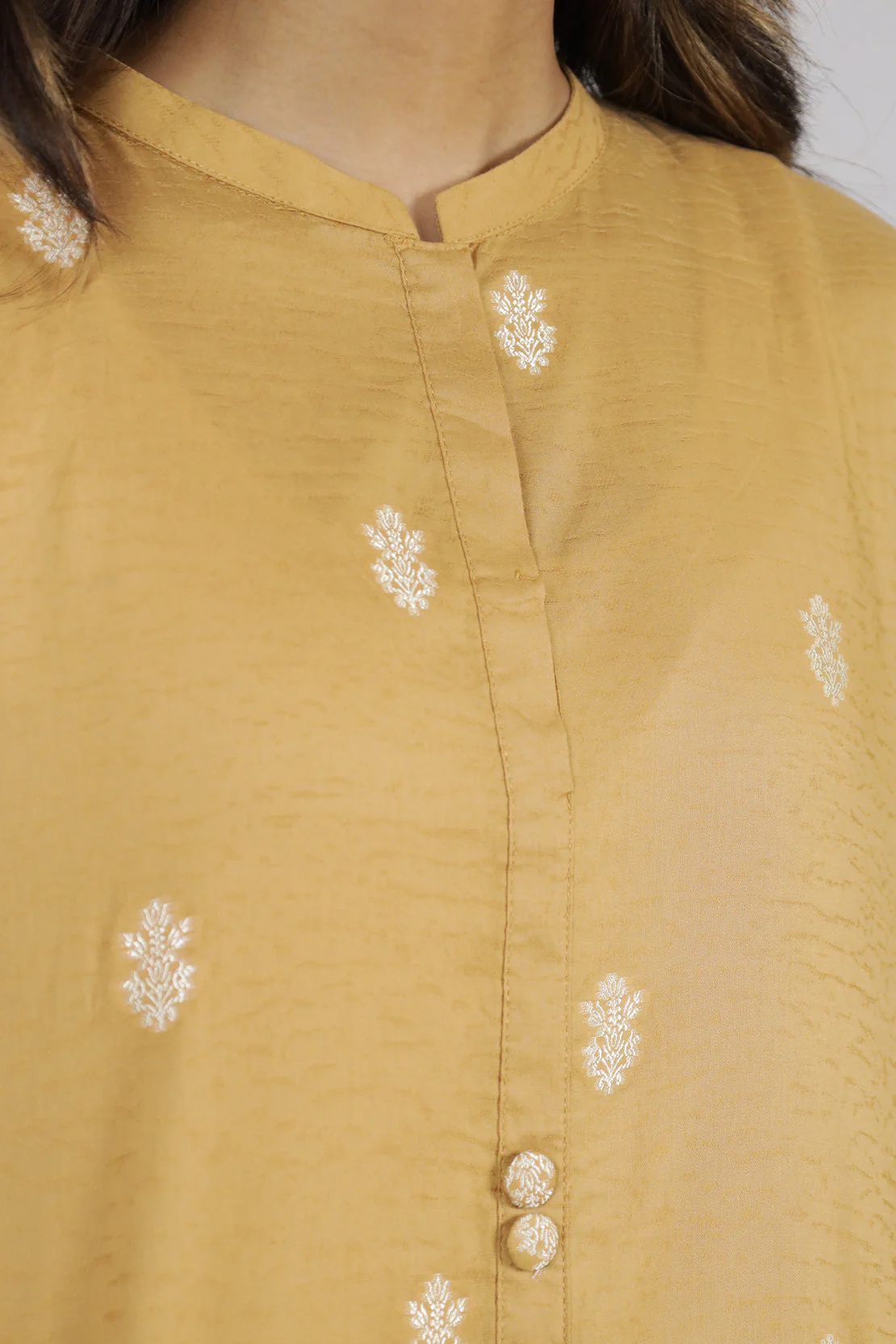 Cotton Jacquard Stitched 2 Piece (Shirt/Trouser) - Image 5