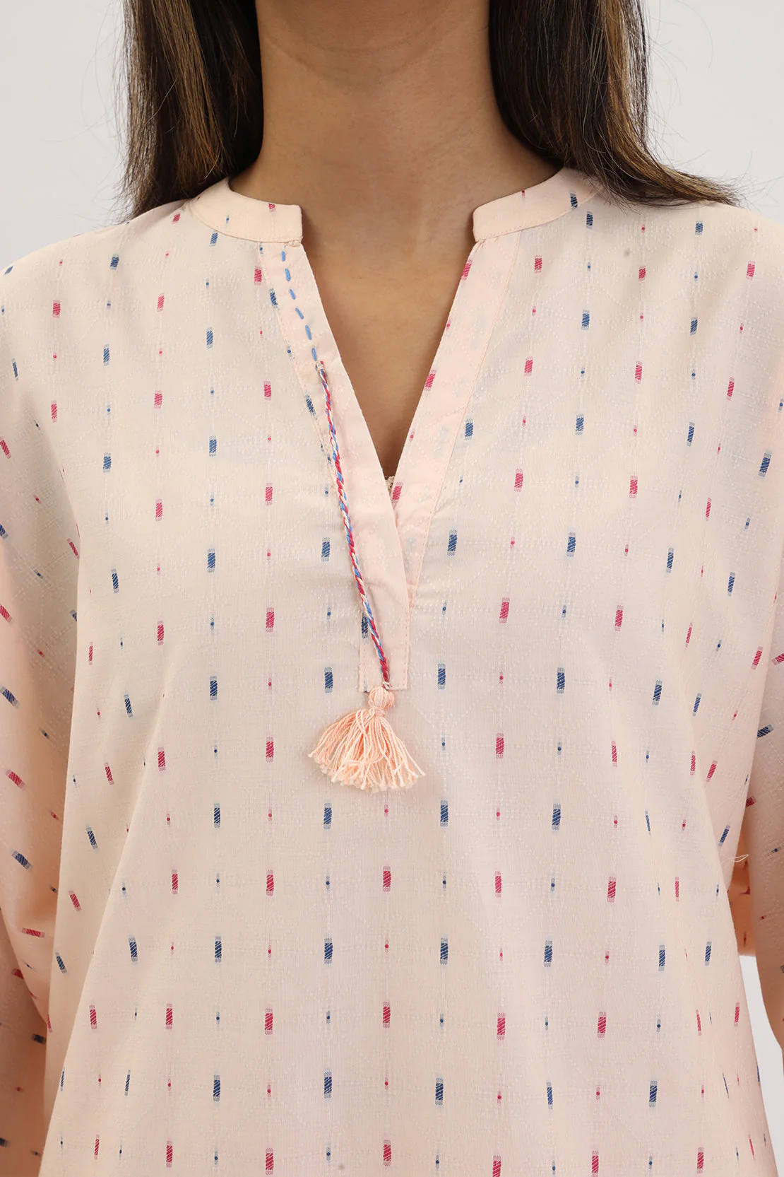 Cotton Jacquard Stitched 2 Piece (Shirt/Trouser) - Image 5