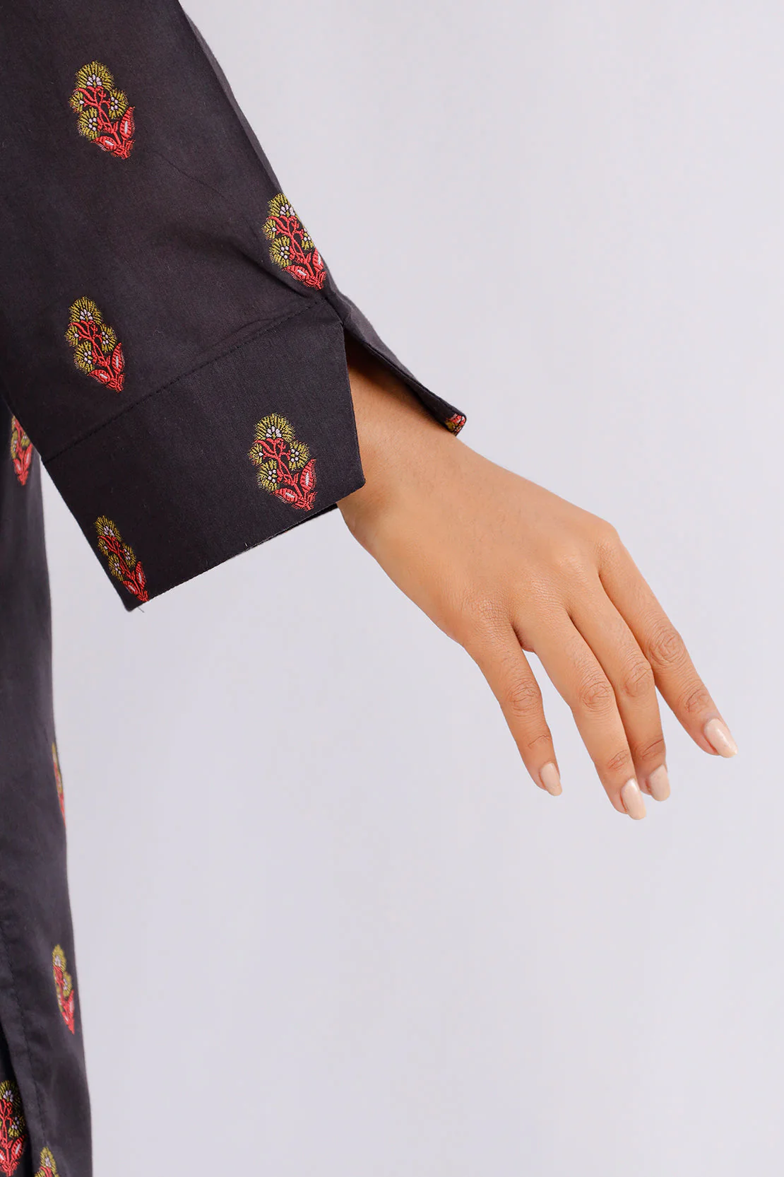 Cotton Jacquard Stitched 2 Piece (Shirt/Trouser) - Image 5