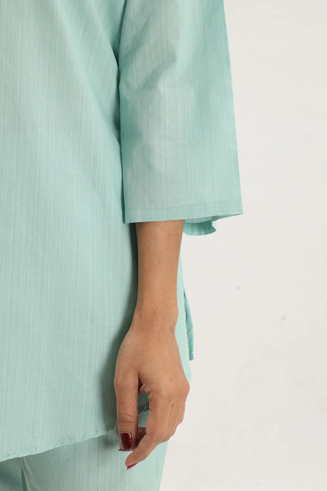 Cotton Jacquard Stitched 2 Piece (Shirt/Trouser) - Image 6