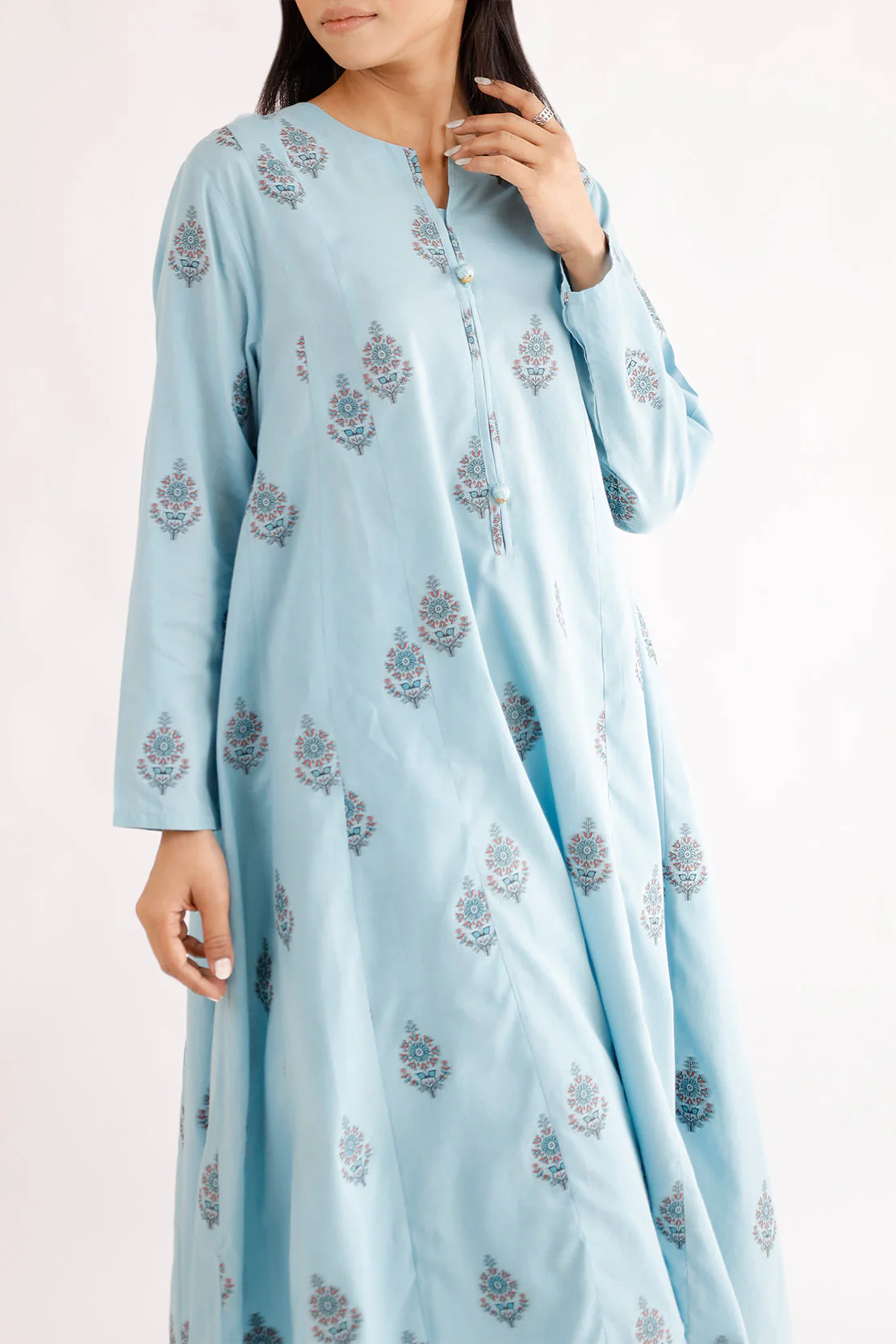Cotton Jacquard Stitched 2 Piece (Shirt/Trouser) - Image 3