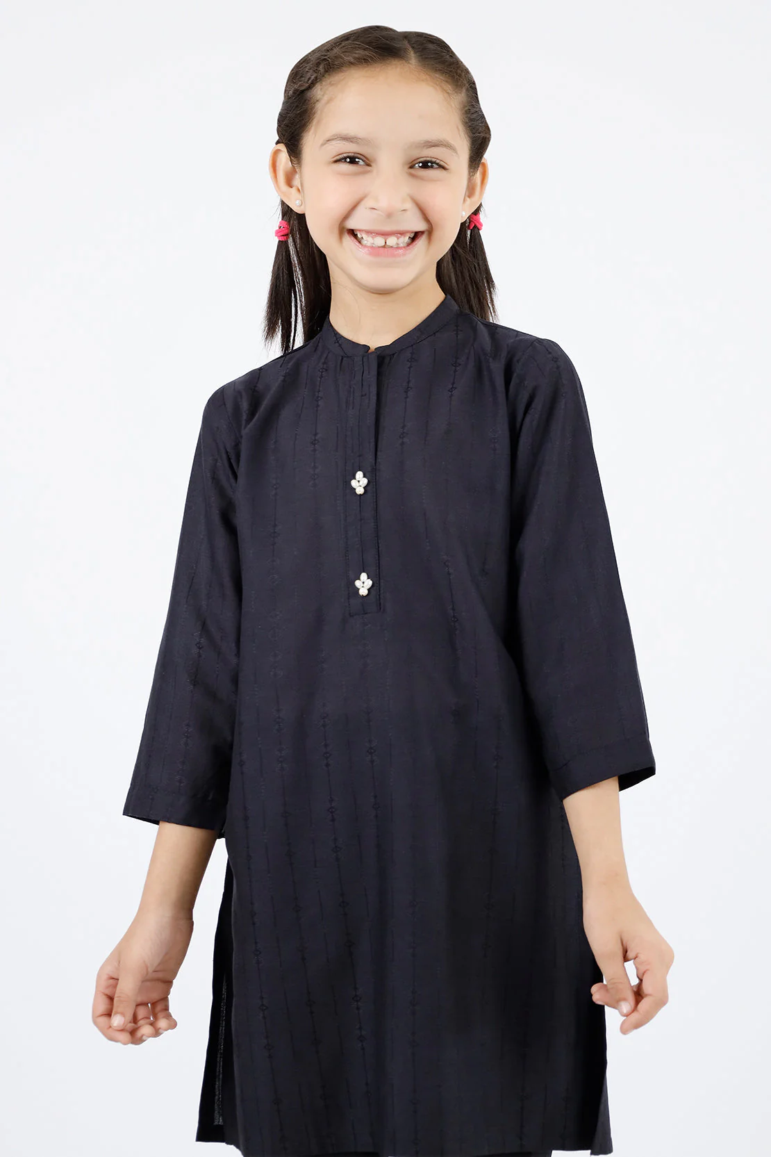 Cotton Jacquard Stitched 2 Piece (Shirt/Trouser) - Image 3