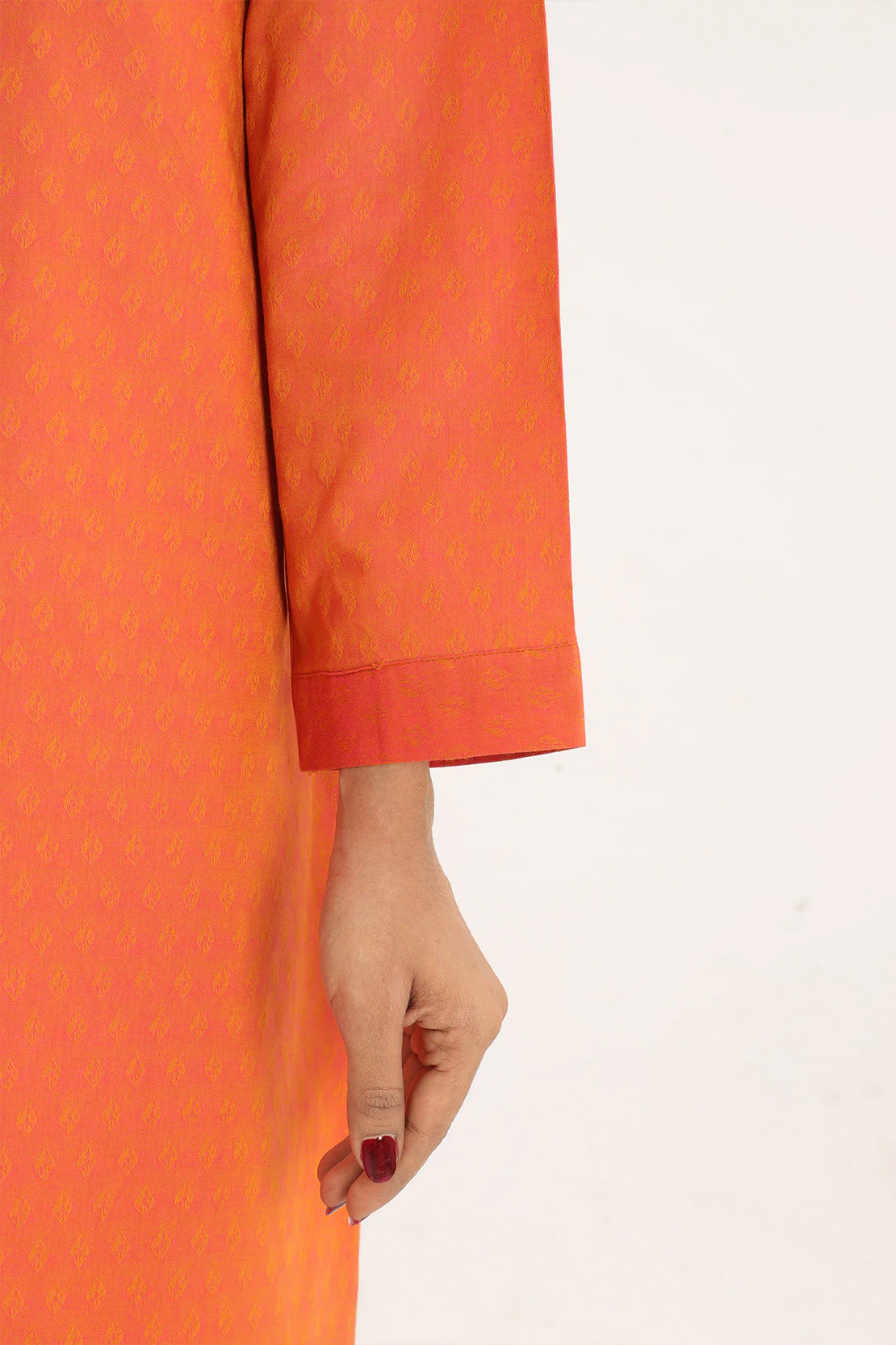 Cotton Jacquard Stitched 2 Piece (Shirt/Trouser) - Image 6