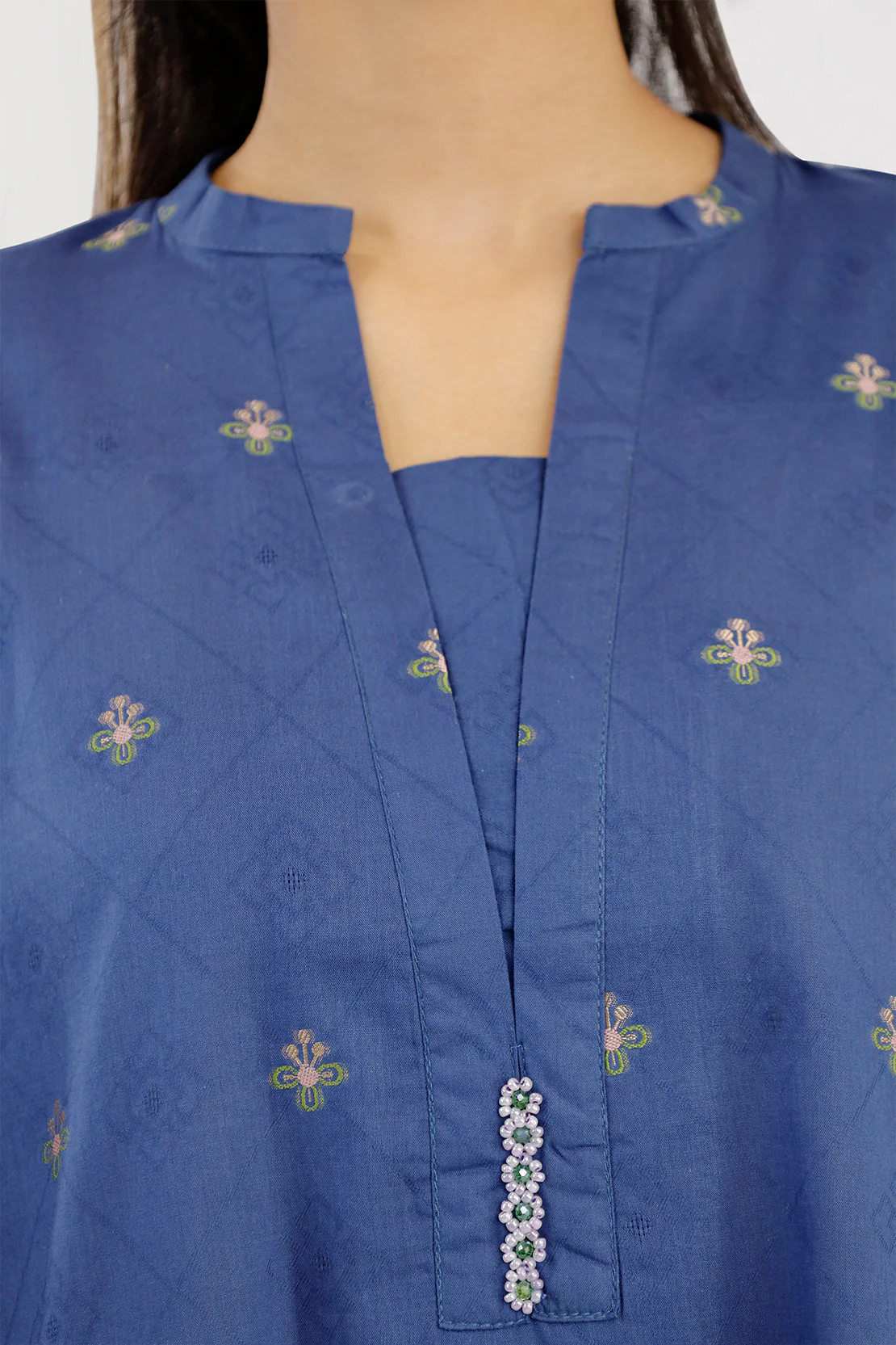 Cotton Jacquard Stitched 2 Piece (Shirt/Trouser) - Image 7