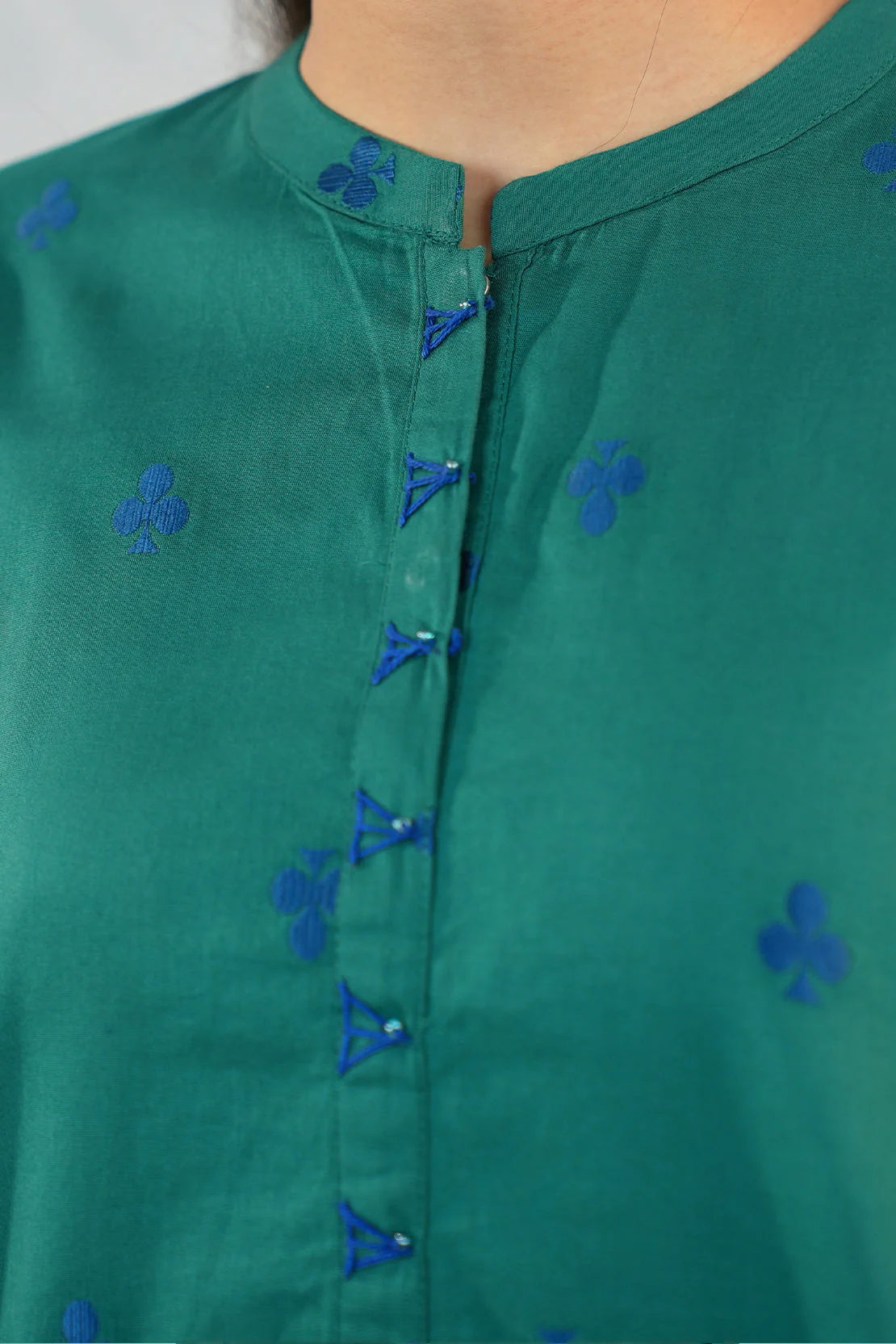Cotton Jacquard Stitched 2 Piece (Shirt/Trouser) - Image 5