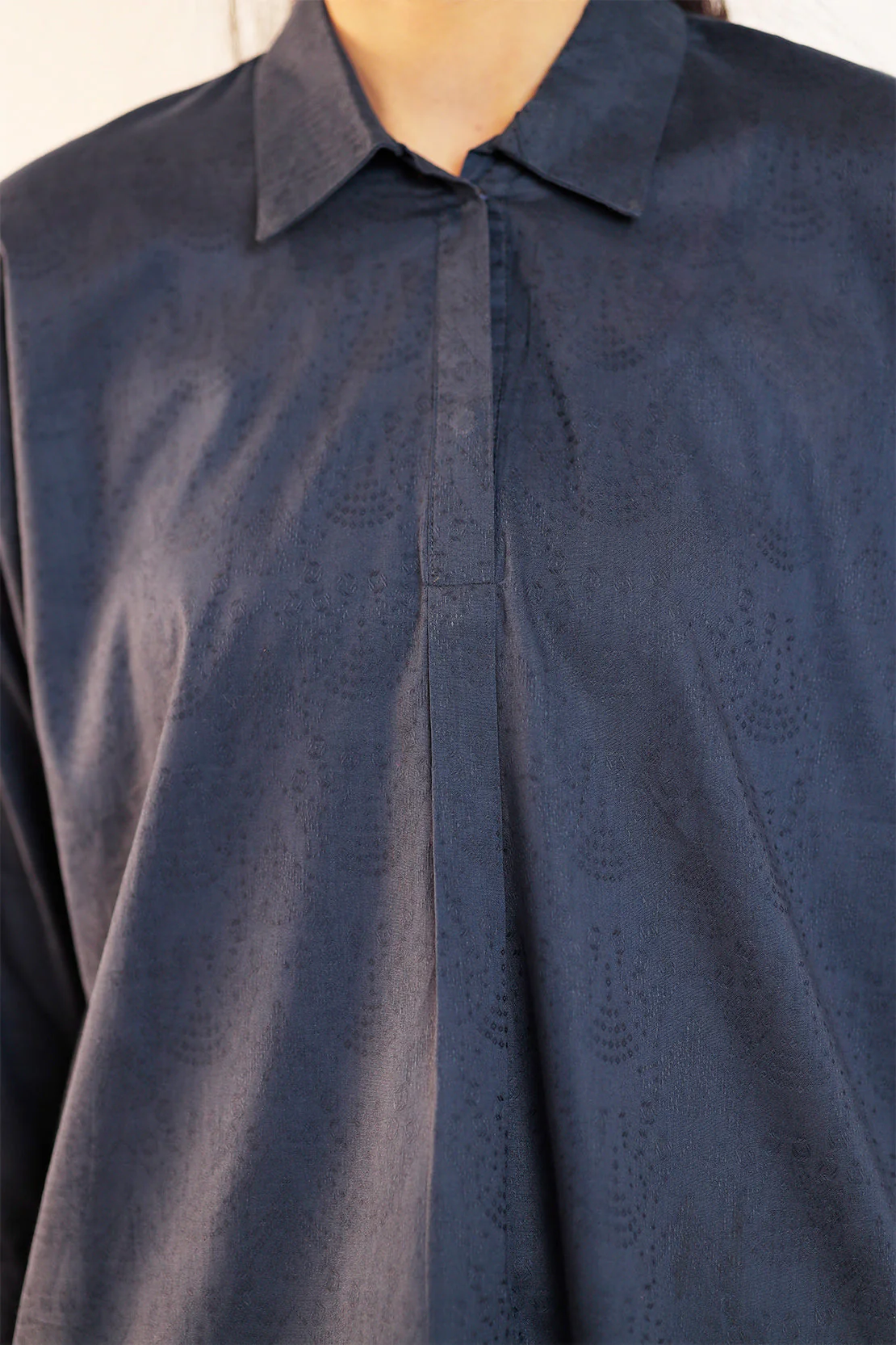Cotton Jacquard Stitched 2 Piece (Shirt/Trouser) - Image 5